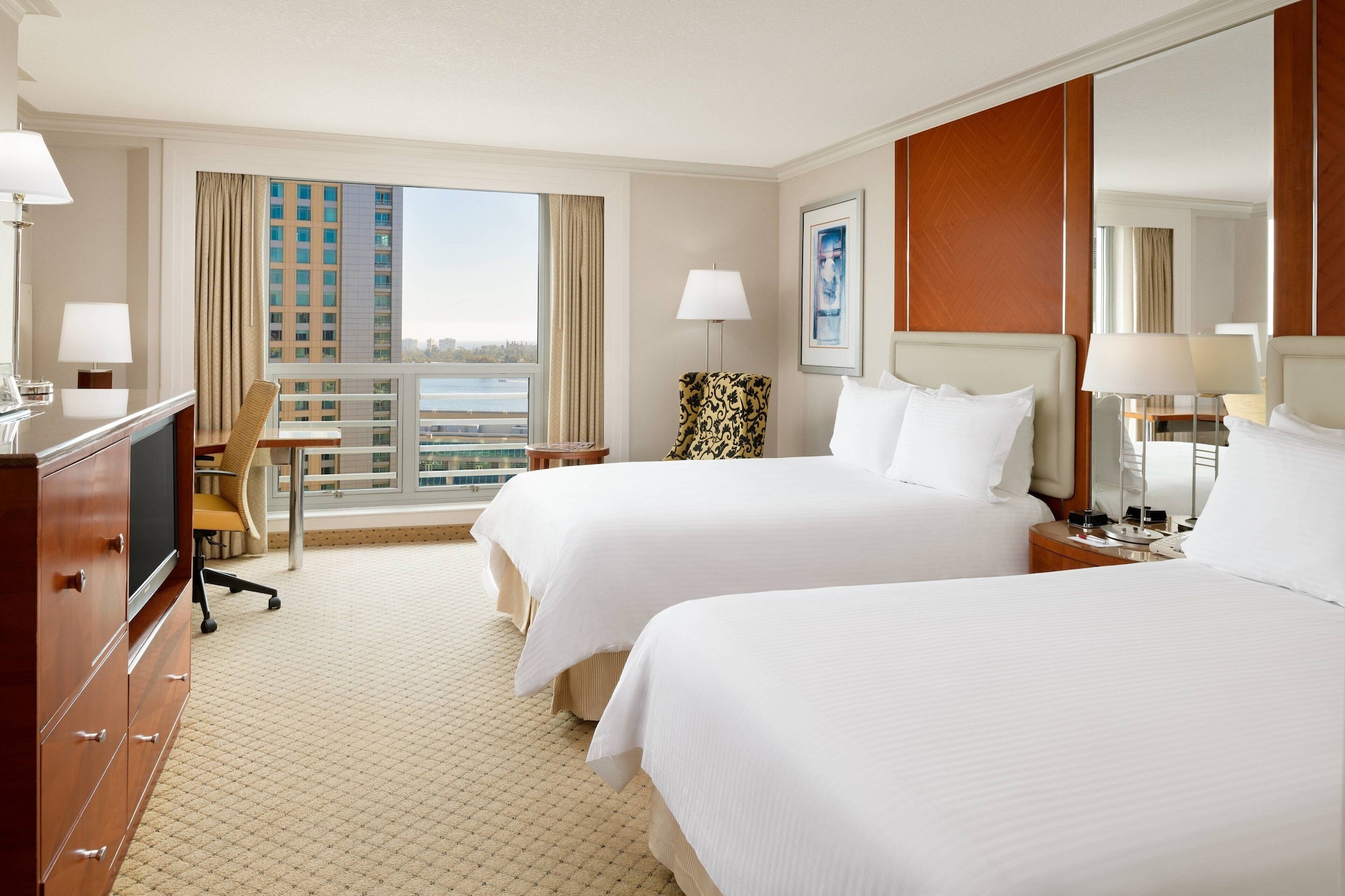 ROOM, 2 DOUBLE BEDS, WATER VIEW