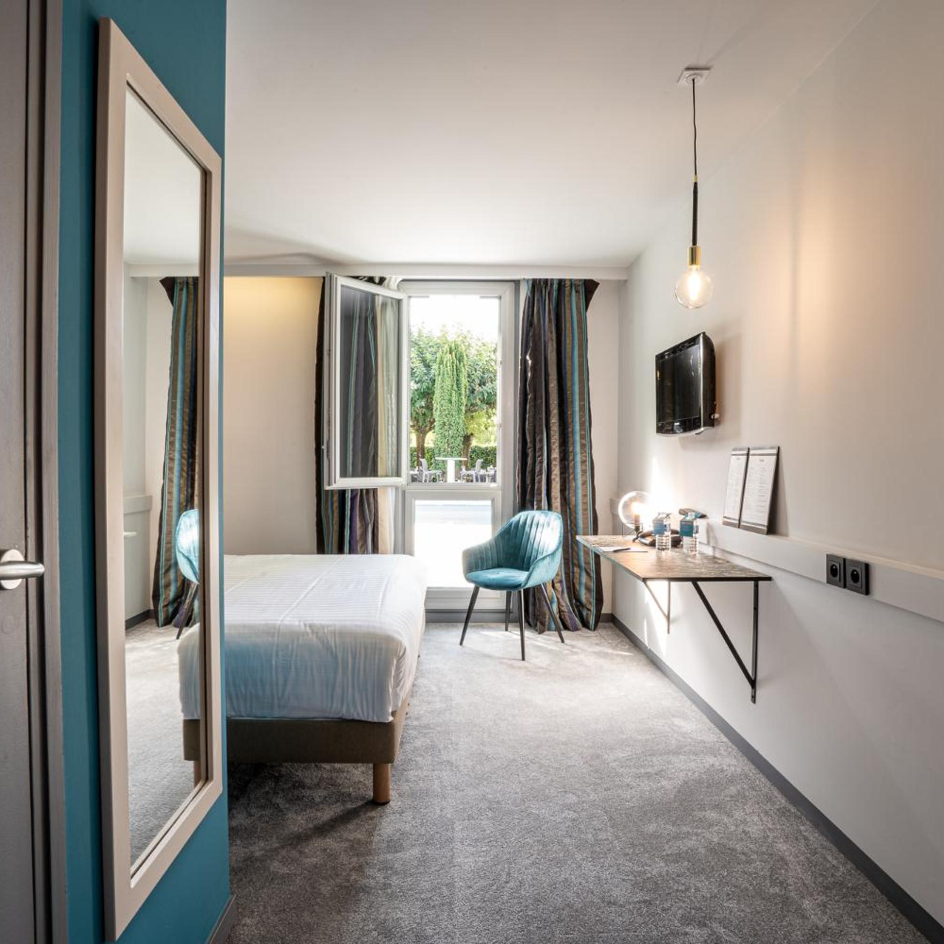 غرفة كلاسيكية بسرير مزدوج، Best Western Hotel Restaurant Dauphitel 8/10