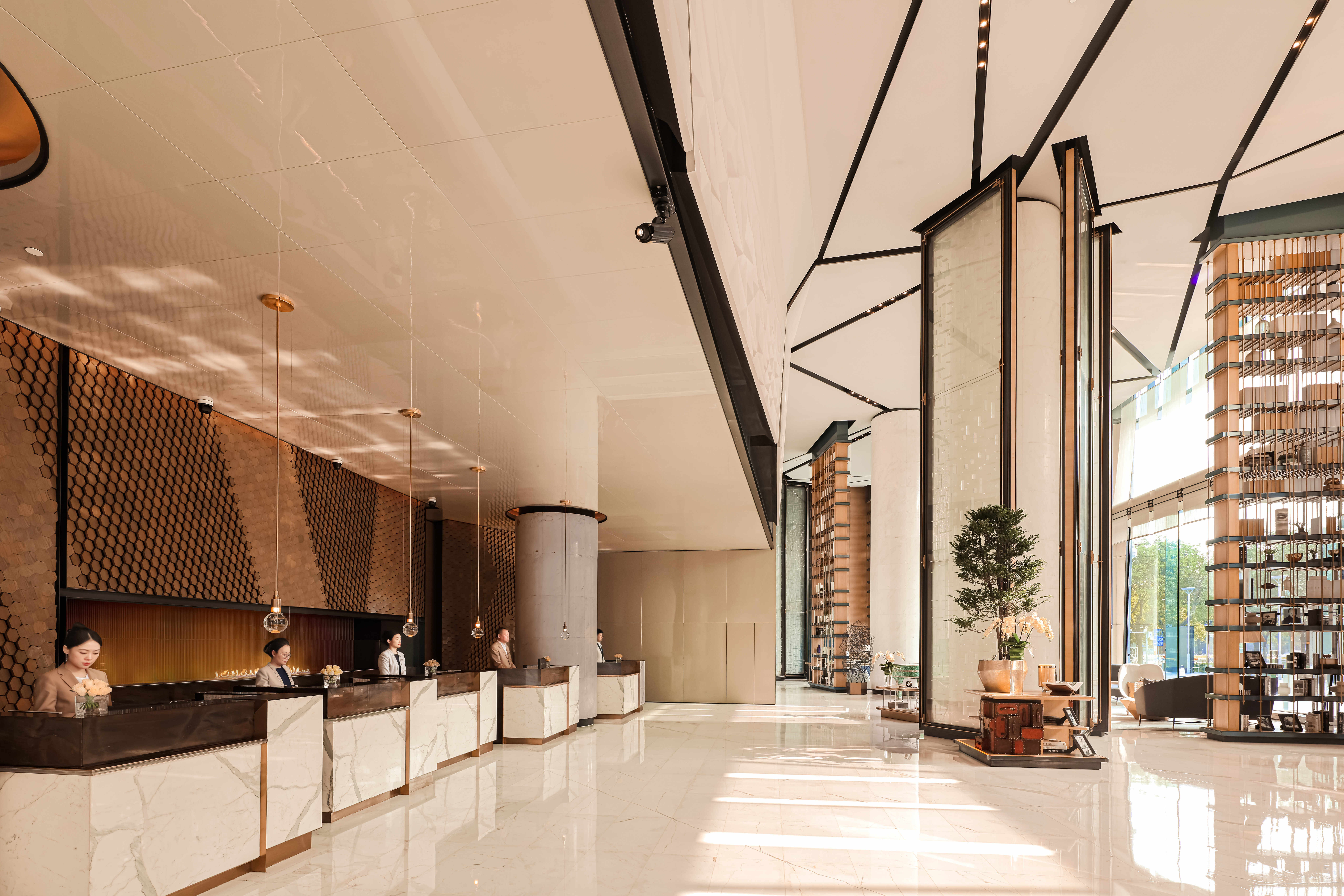 Lobby at Intercontinental Beijing Sanlitun, BEIJING