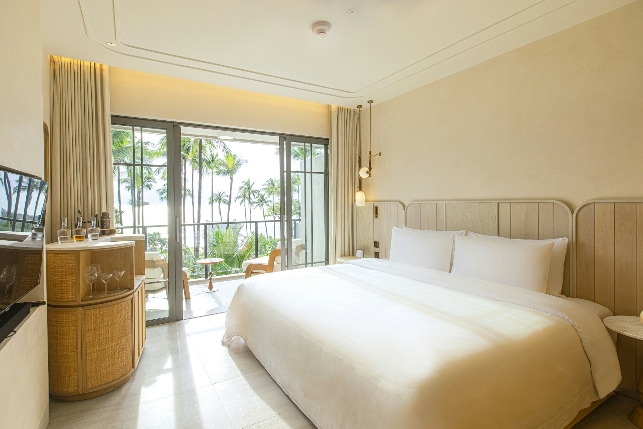 Hollywood, Ocean, Deluxe, Twin Beds