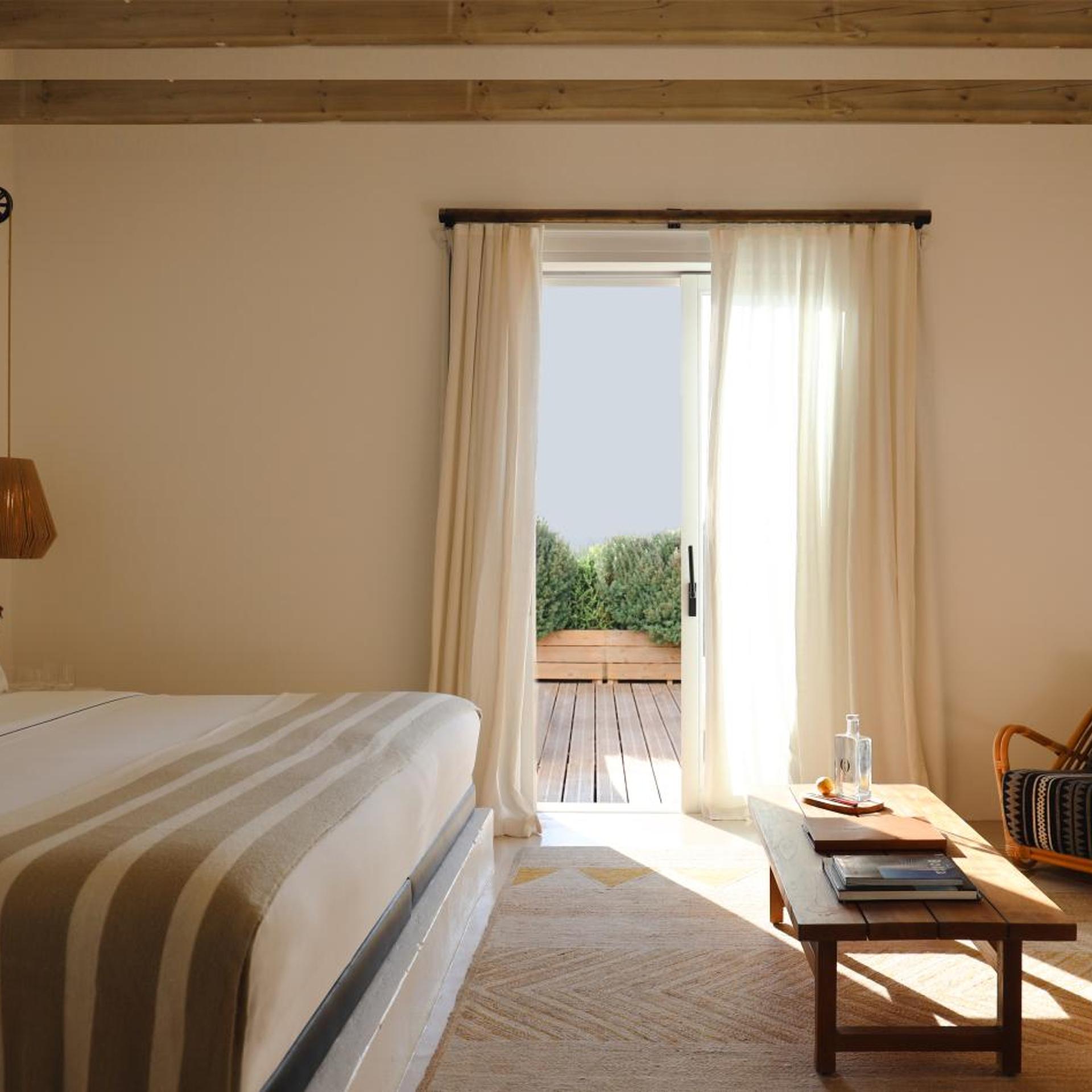 Room, Double Bed, Rice Field View