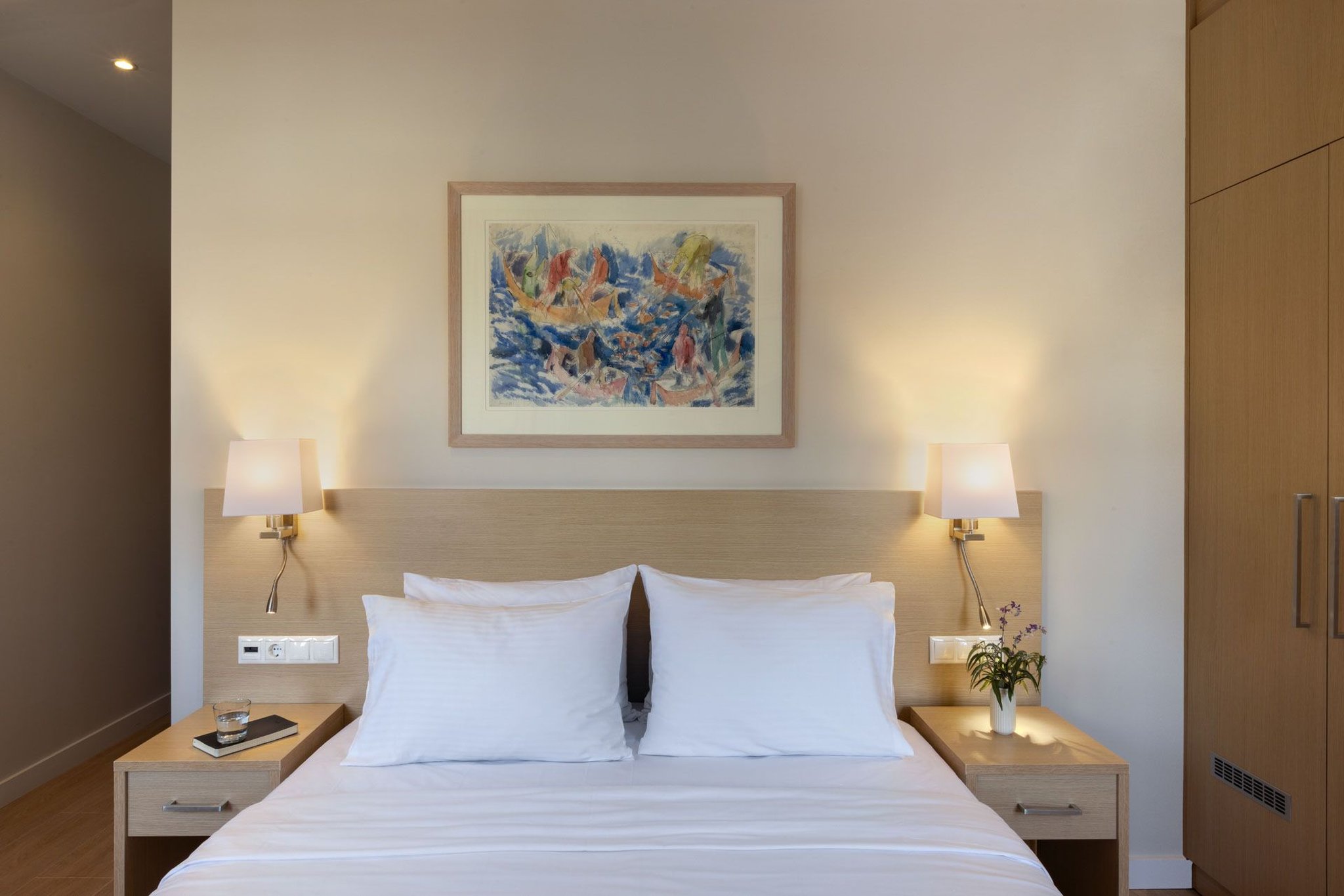 Room at Port Tower Hotel, PIRAEUS