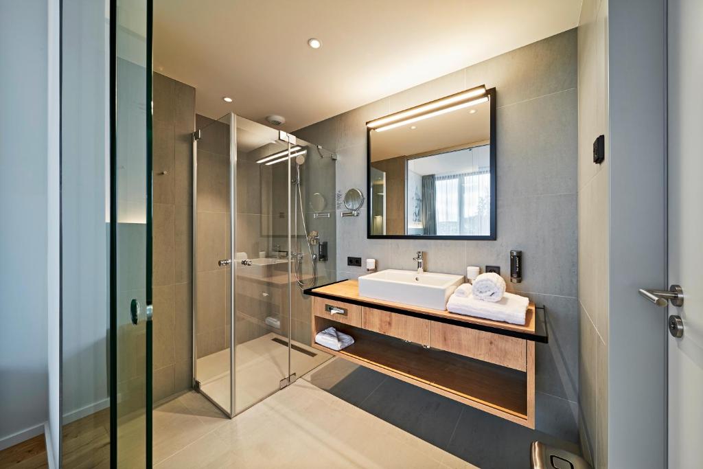 غرفة سوبيريور بسرير مزدوج، Hotel Federwerk 4/4