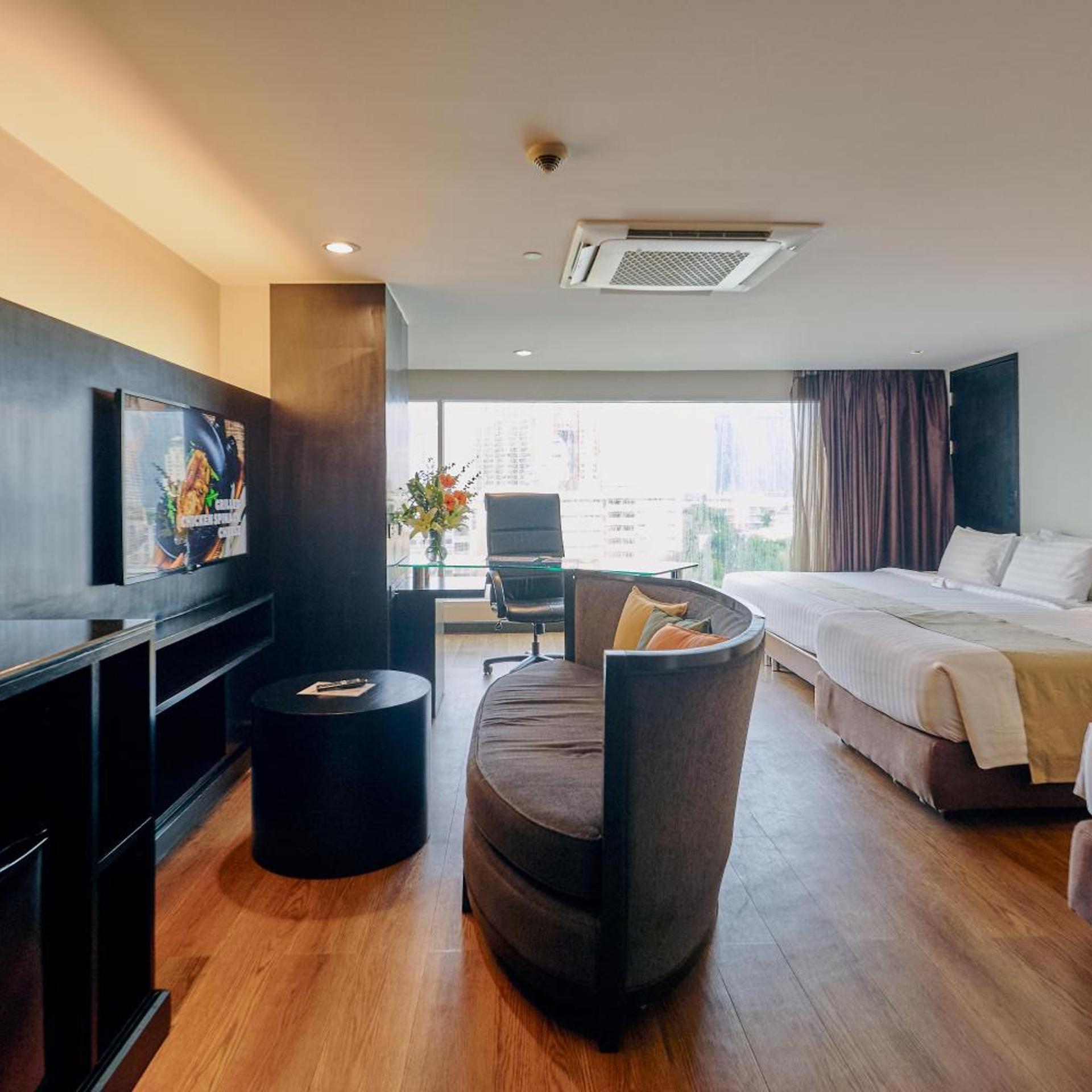 جناح عائلي بسرير كينج، Golden Tulip Mandison Suites 9/10