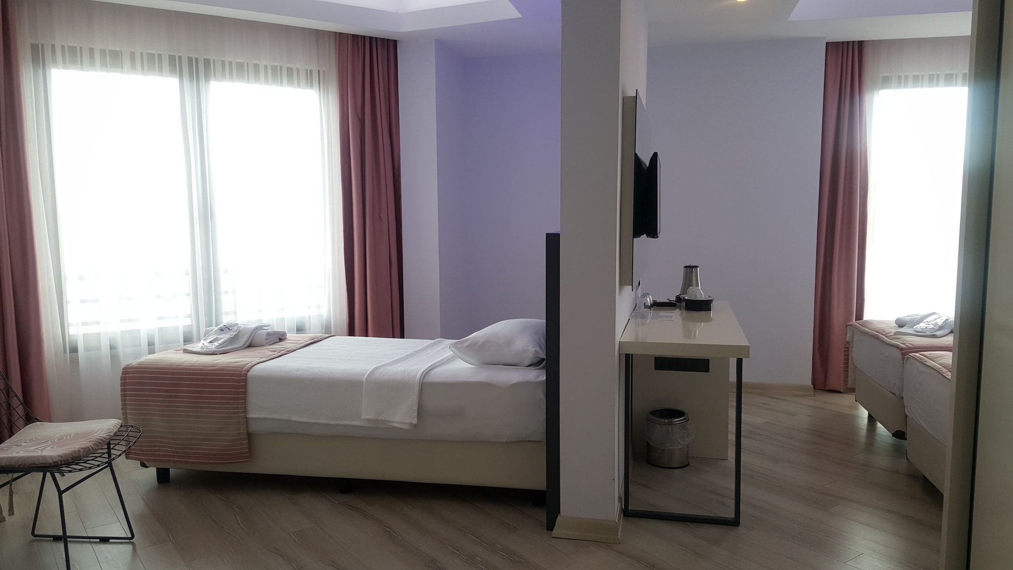 غرفة ثلاثية بسرير كوين وسرير فردي، Datca Sapphire Hotel 6/10