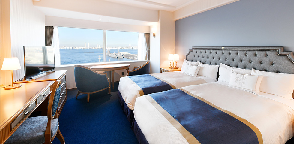 Hollywood, Tower, Twin Beds, Bay View, High Floor