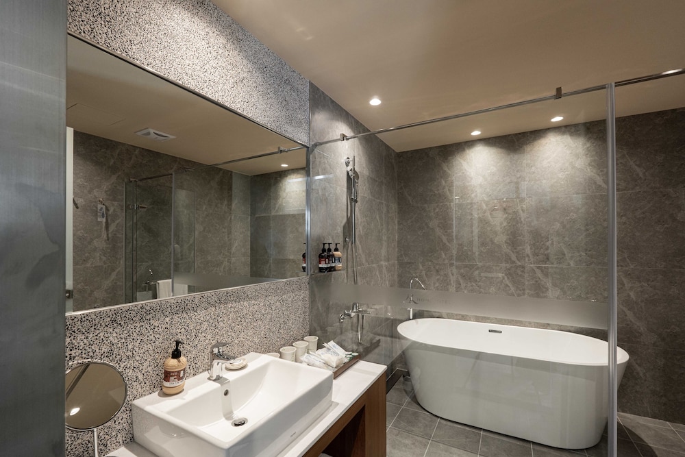 غرفة ديلوكس بسريرين كوين بإطلالة على المدينة بشرفة، Home Hotel Xin Yi Branch 7/7