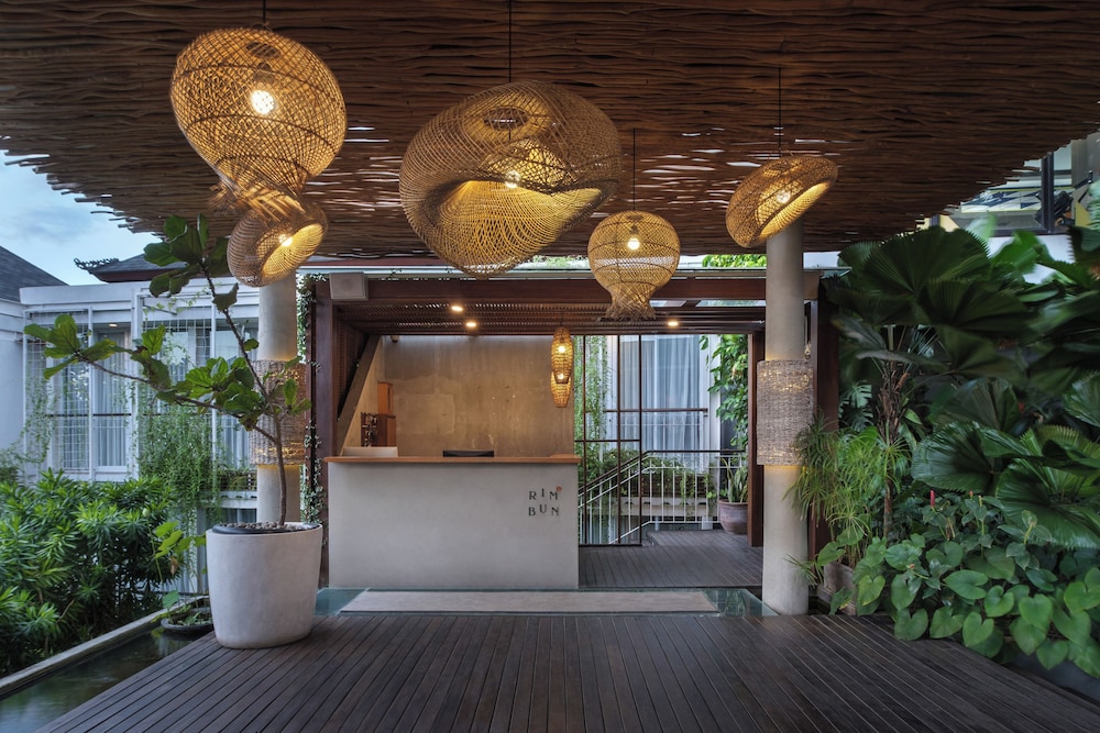 Lobby at Rimbun Canggu Hotel, BALI