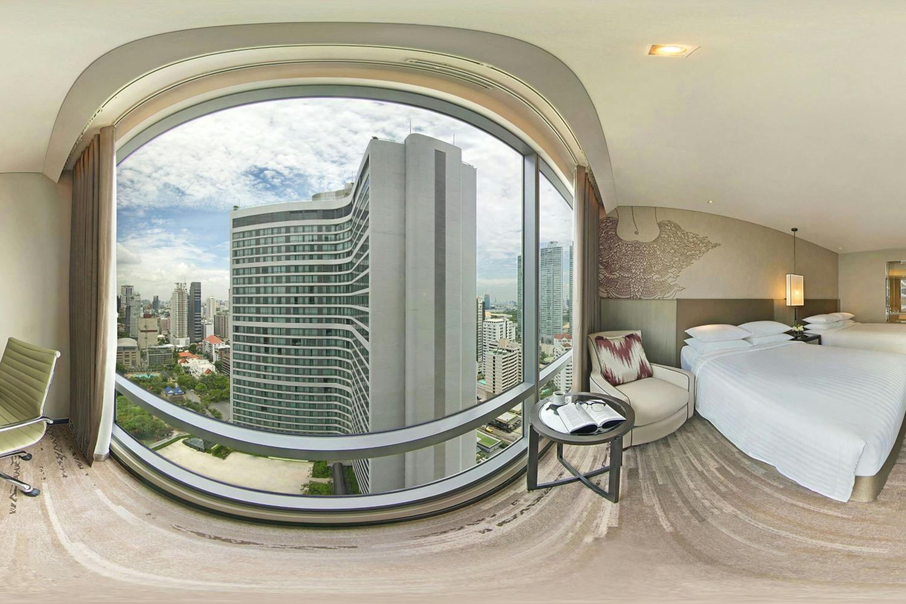 غرفة بسريرين مزدوجين، Bangkok Marriott Marquis Queens Park 7/10