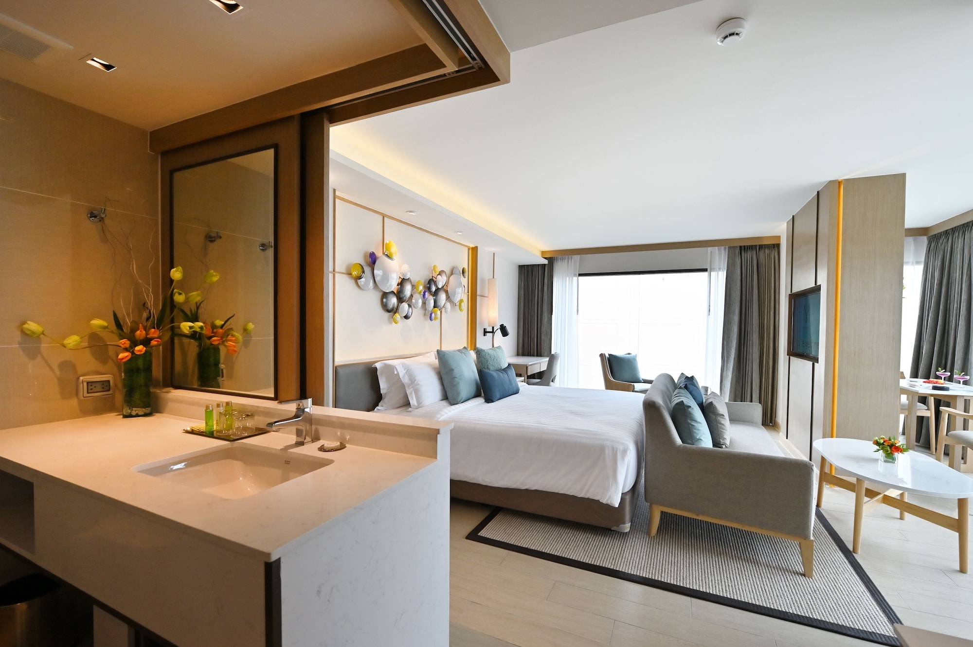 جناح ملكي بسرير مزدوج، M Pattaya Hotel 7/10