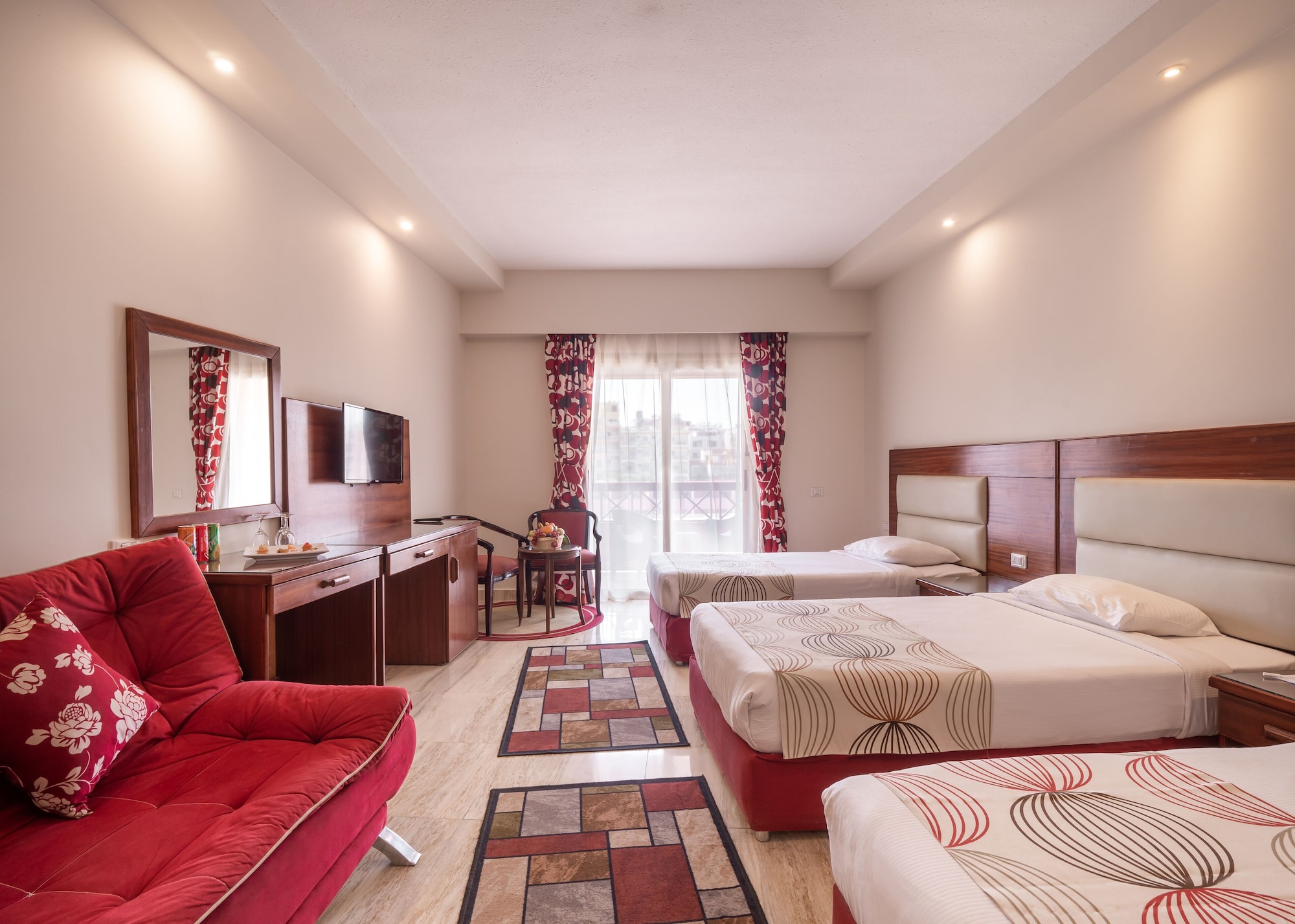 1 Bedroom, Standard, Triple, Twin Beds, Sofa