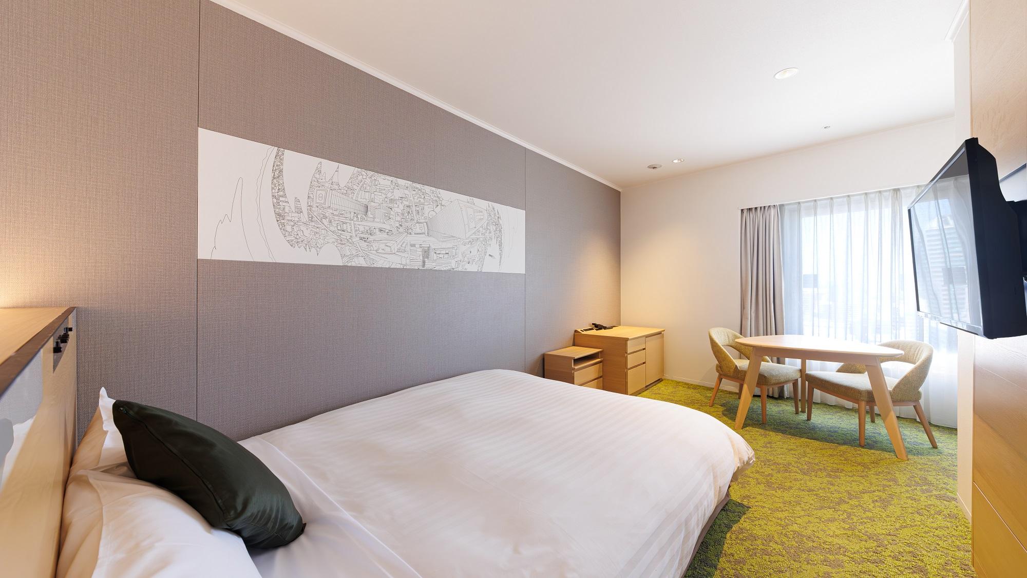 Comfort, Double Bed, Night View