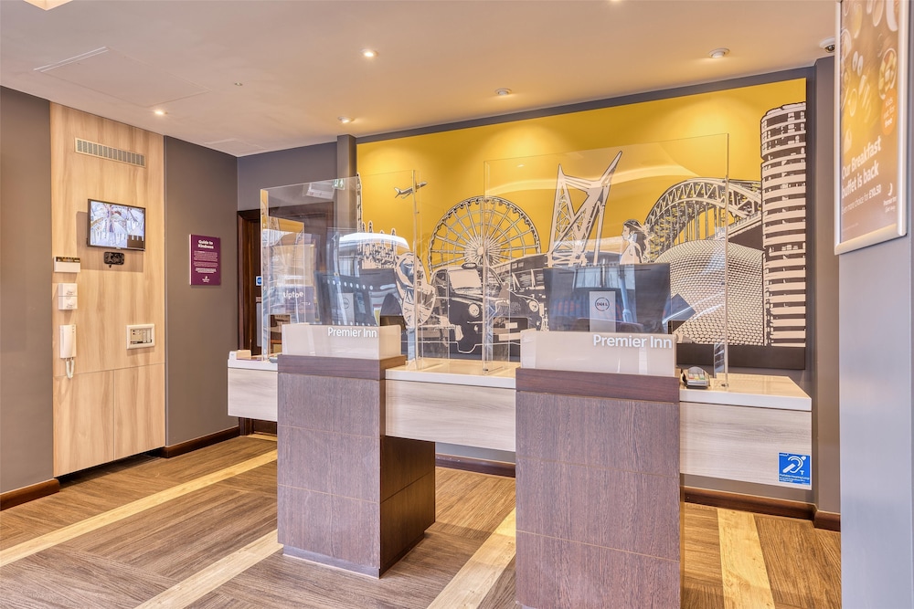 Lobby at Premier Inn London Uxbridge Town Centre, LONDON