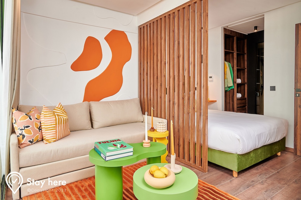 شقة تنفيذية بسرير كينج مع أريكة، StayHere Casablanca - CFC Urban Signature 4/7