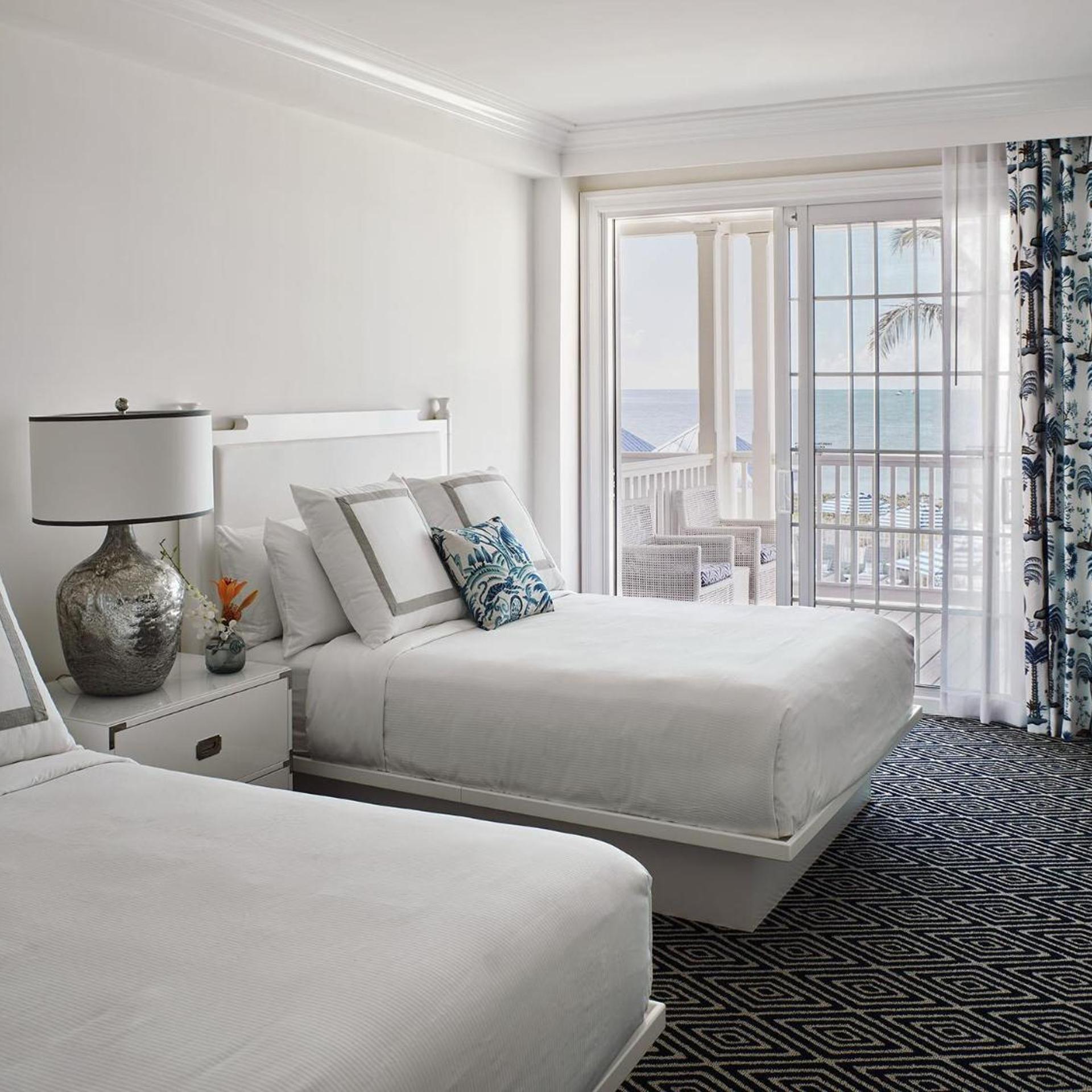 2 Bedrooms, Guest Room, King Bed, 2 Queen Beds, Ocean Front, Balcony