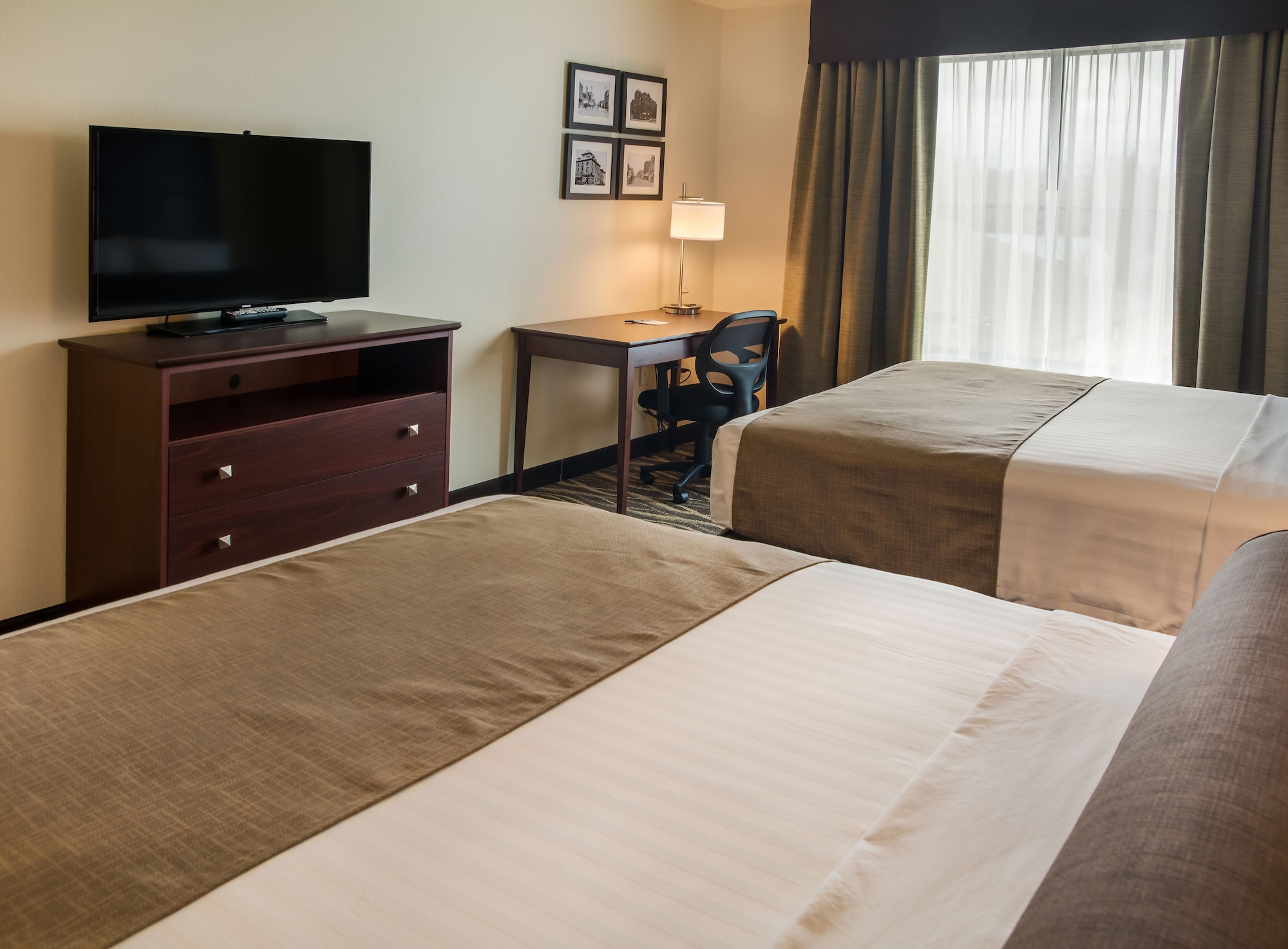 غرفة بسريرين كوين لذوي الإعاقة، Cobblestone Inn & Suites - Ashland 4/7