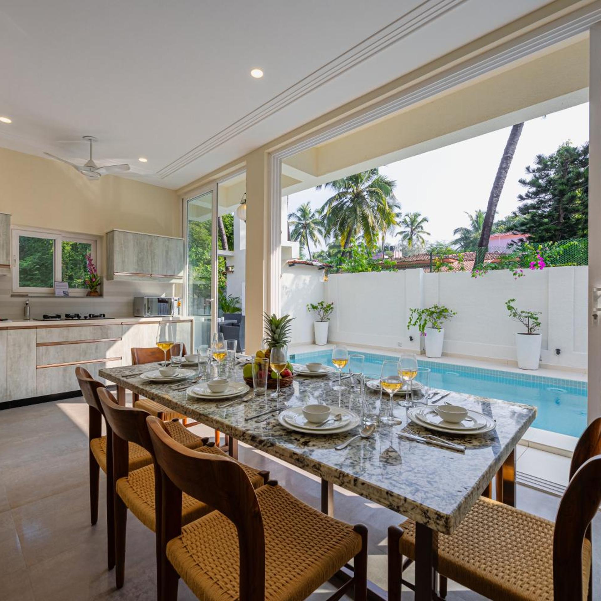 ELIVAAS Absolute Beach 4BHK Pool Villa Casa Boa Vida 48/59