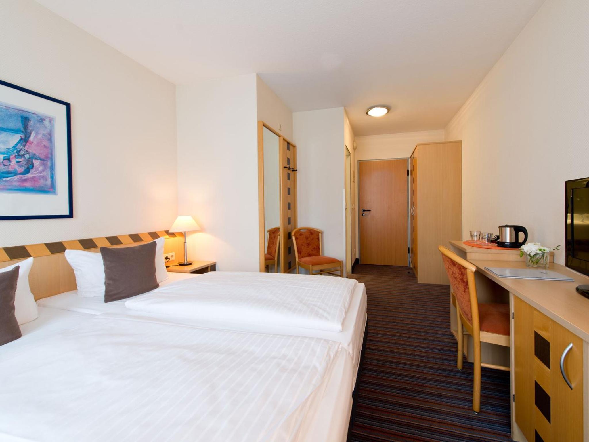 غرفة بزنس ثلاثية بثلاثة أسرّة، ACHAT Hotel Dresden Elbufer 3/9