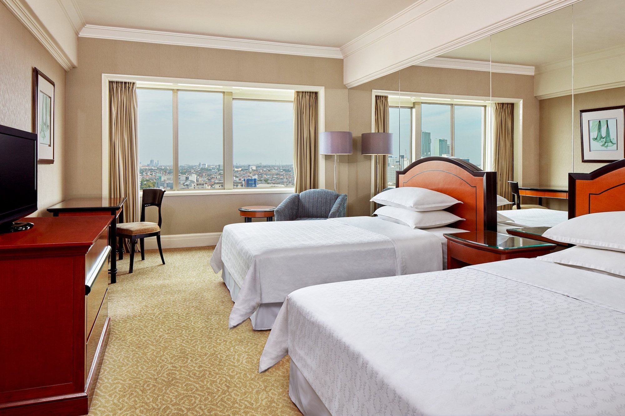 Deluxe, 2 Double Beds