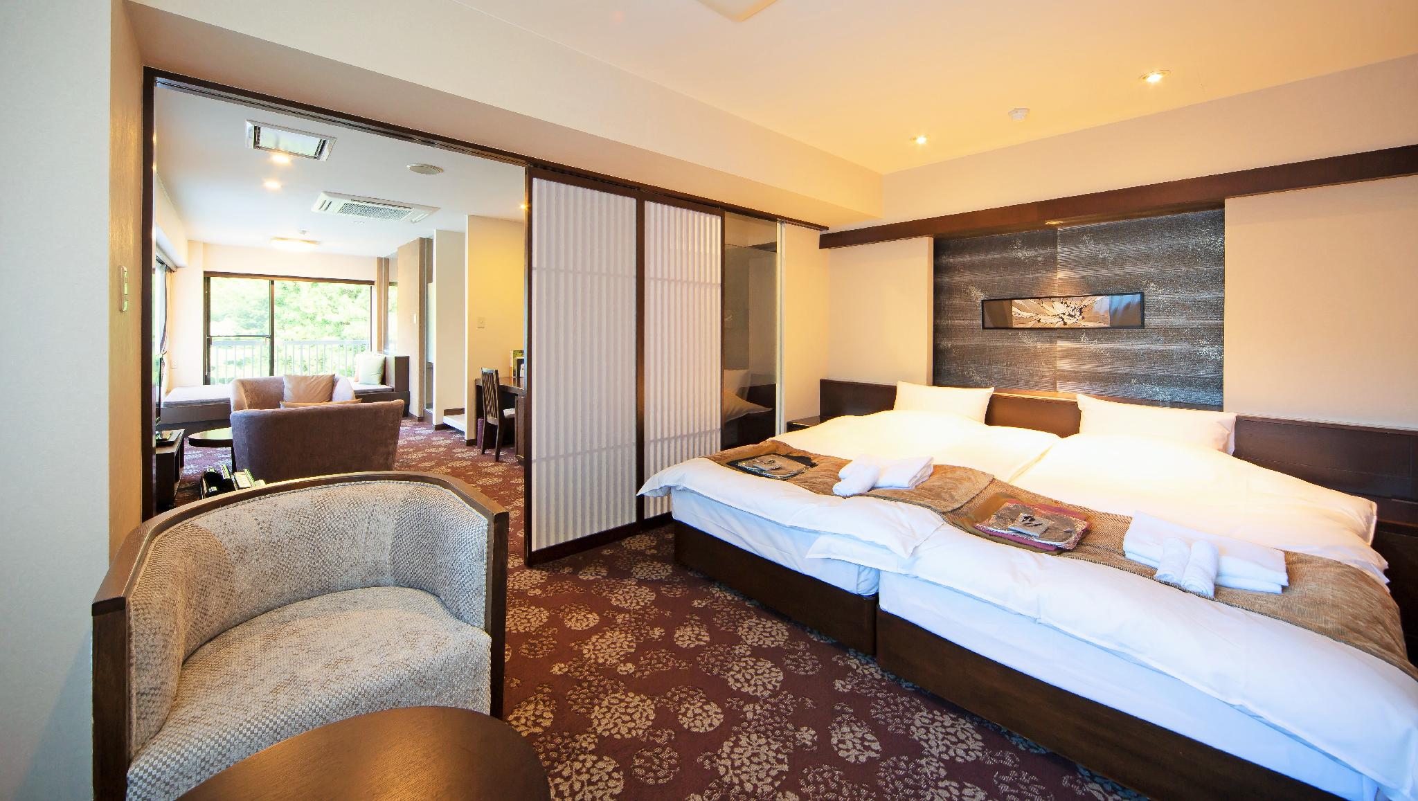 Special, Suite, Twin Beds, Mountain View, Hot Spring Bath