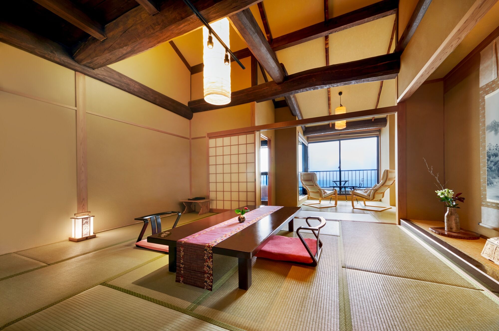 Japanese, Futon Bed, Single Bed, Outdoor Bath
