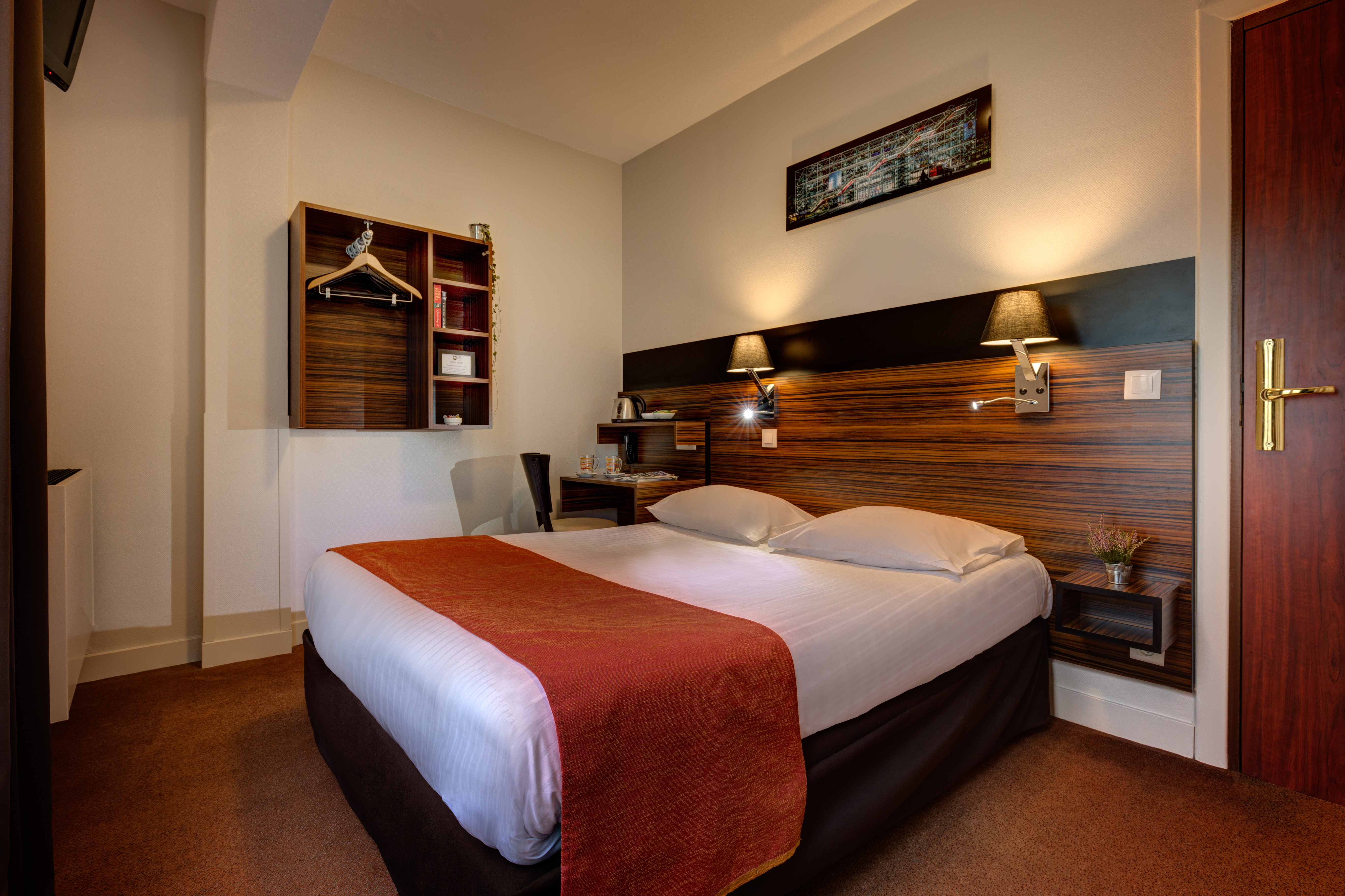 غرفة قياسية بسريرين منفصلين، Hotel Lena 2/5