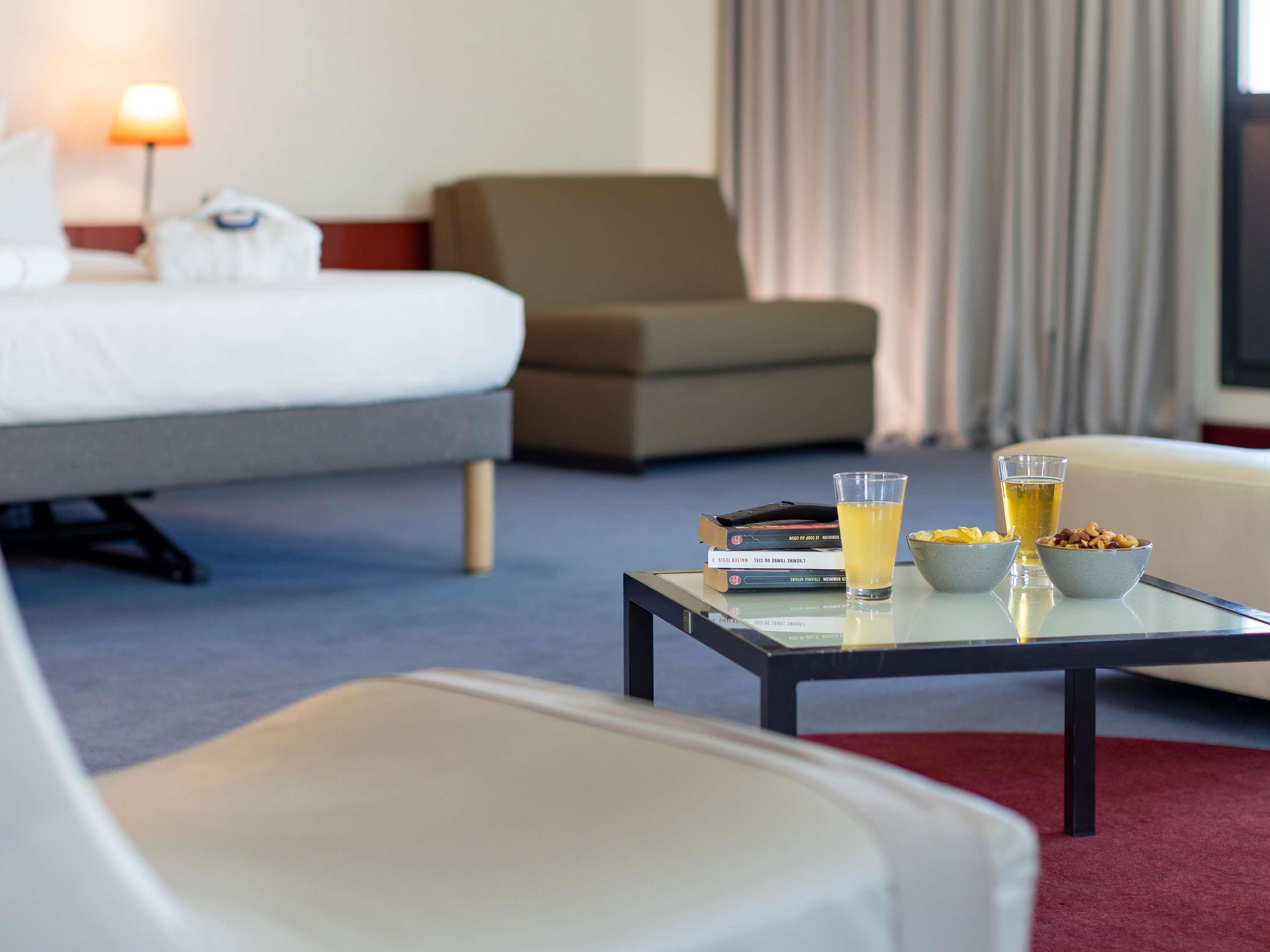 جناح تنفيذي بسرير كوين مع أريكة، Novotel Suites Marseille Centre Euromed 4/5