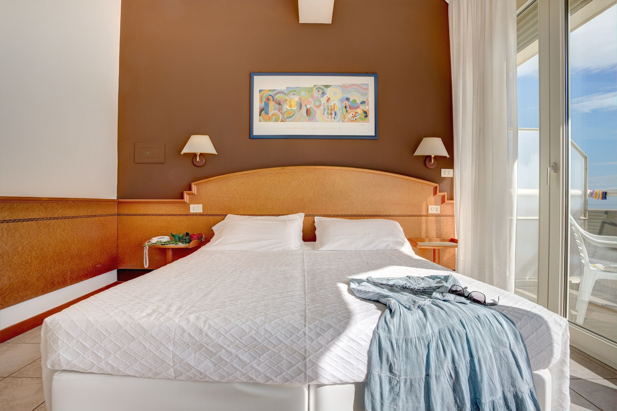 Deluxe, Double Bed, Side View