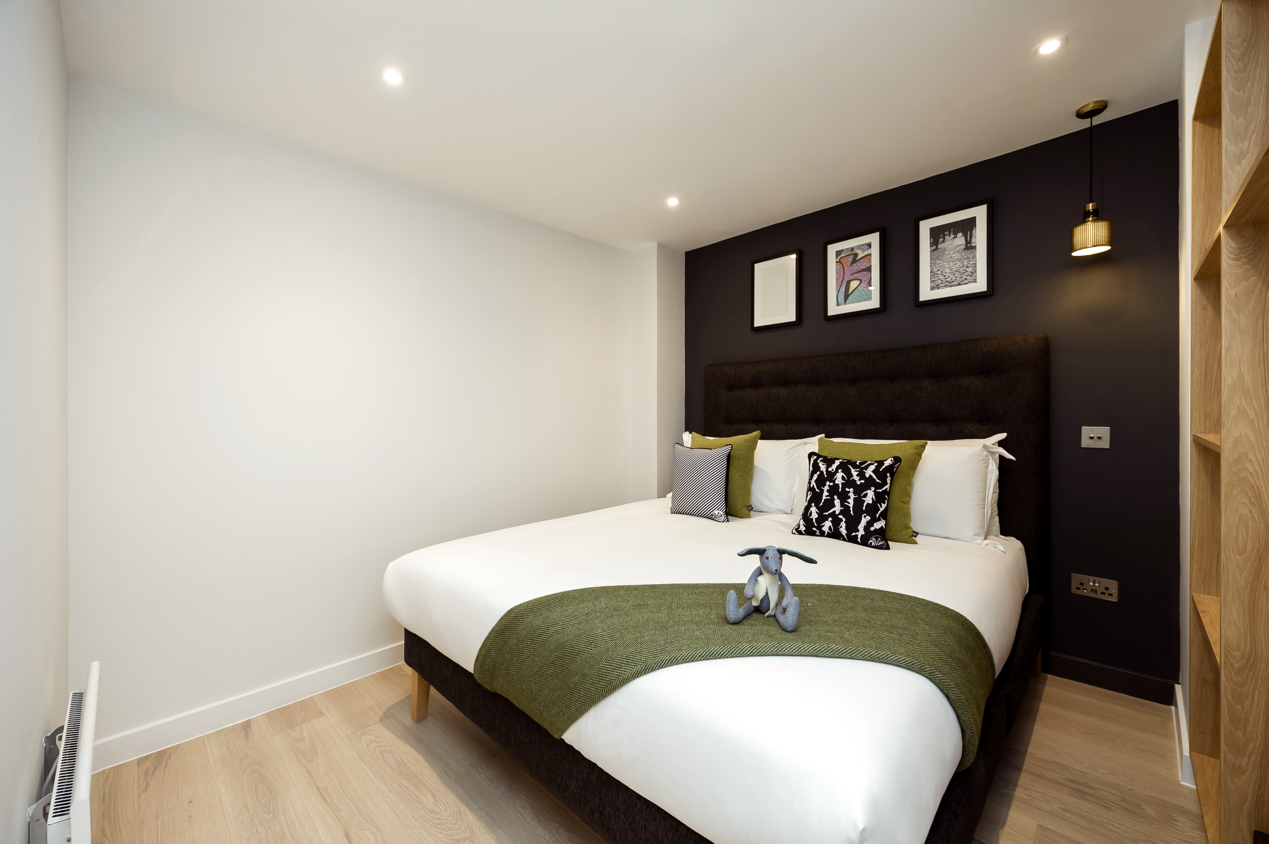 شقة بسرير كينج بغرفة نوم واحدة