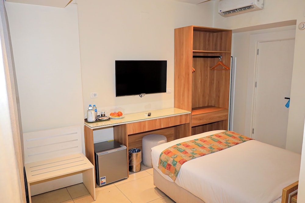 غرفة سوبيريور بسرير كينج وسرير كوين، Hapi Hotel 2/4
