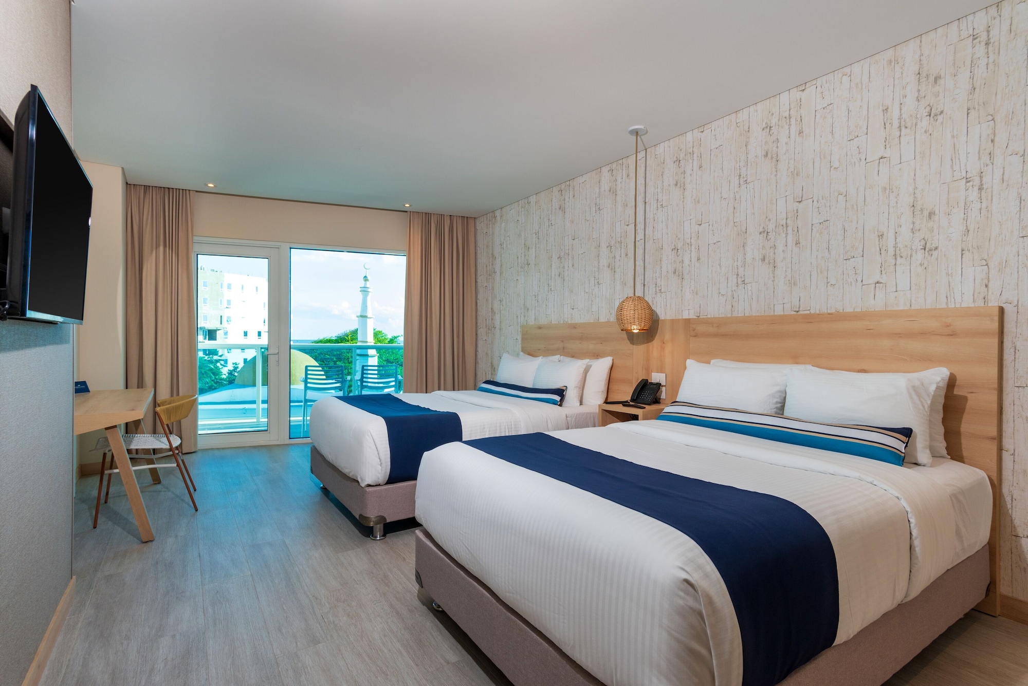 ROOM, 2 DOUBLE BEDS, BALCONY