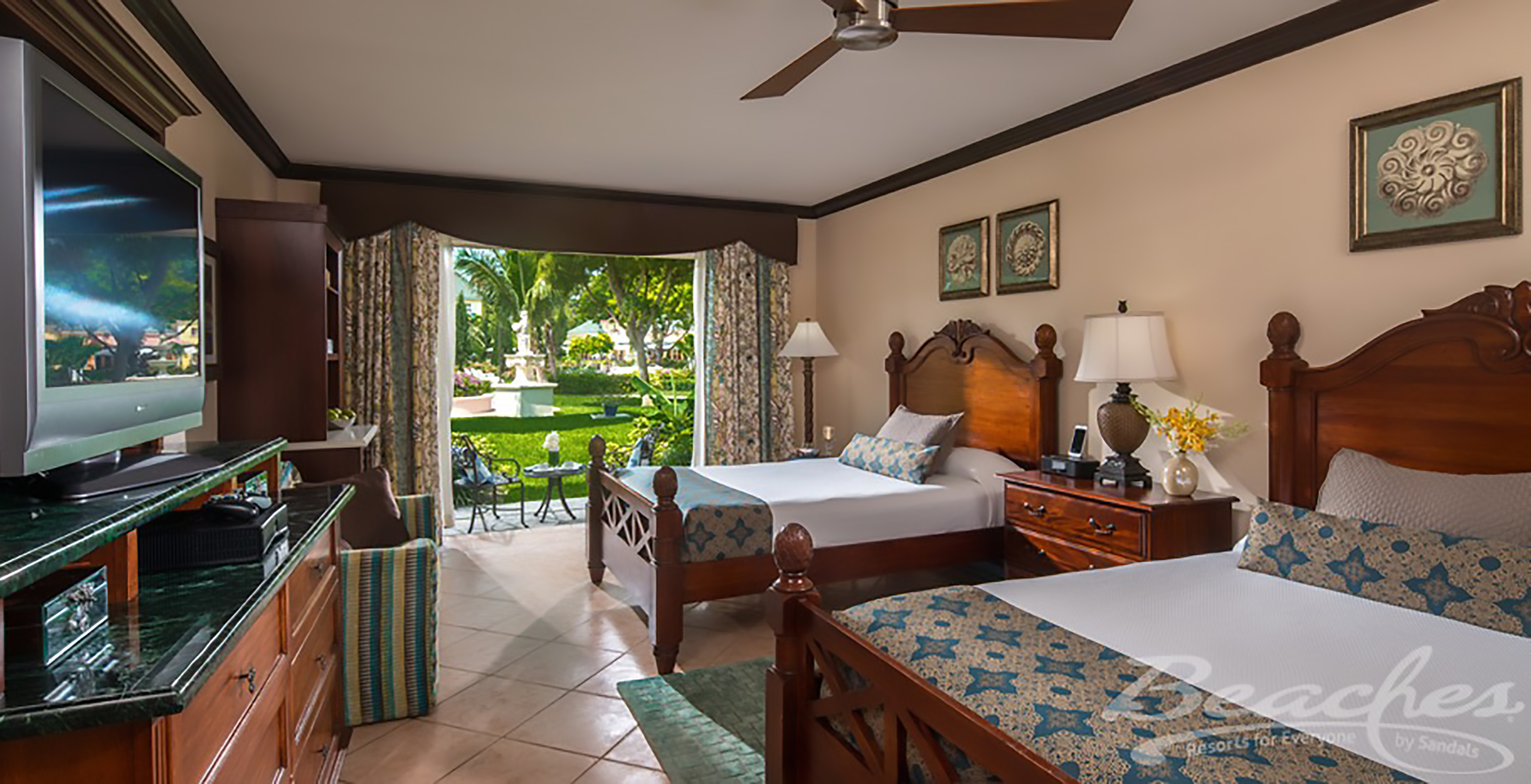 Walkout, Village, French, Double Bed
