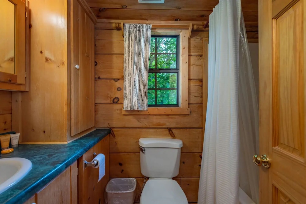 Mountain, Cabin, Queen Bed, Sofa, Smoking
