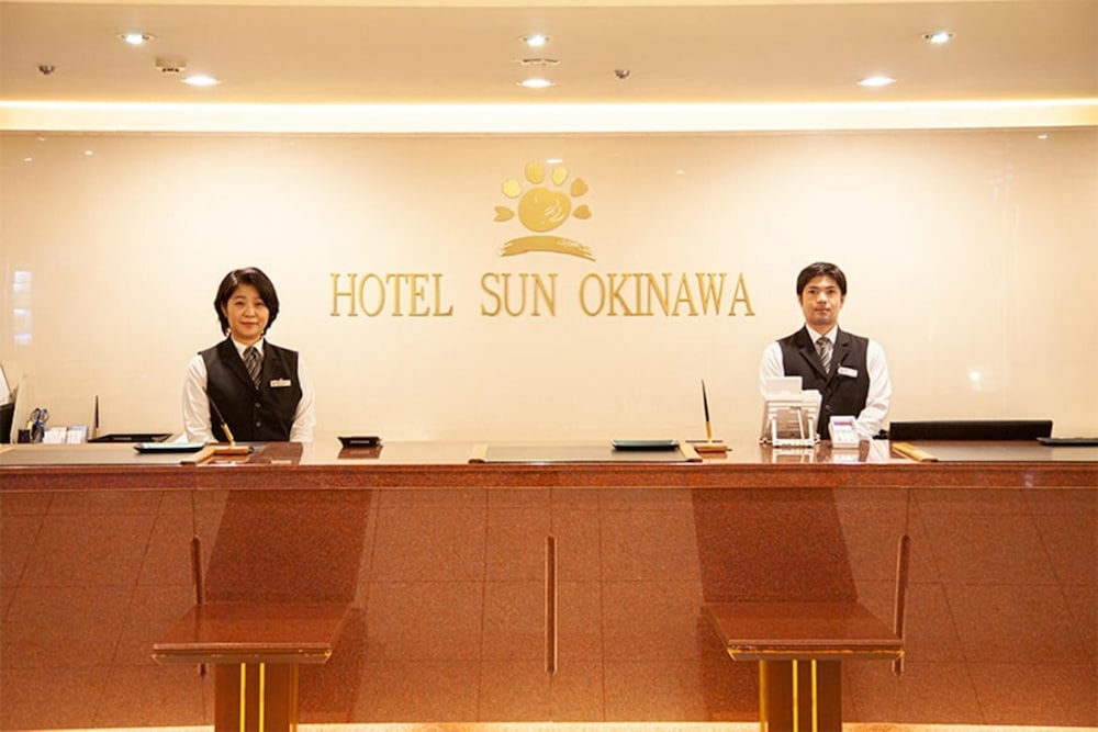 Lobby at Sun Okinawa Hotel, NAHA - OKINAWA PREFECTURE
