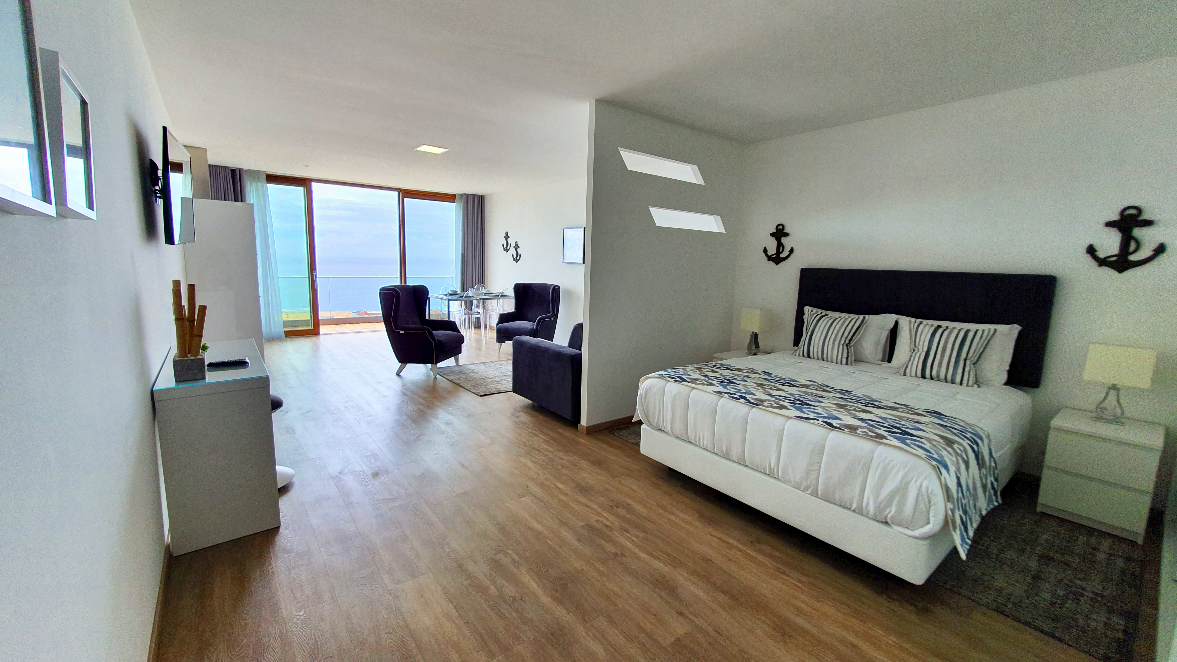 Apartment, Double Bed, Sea View
