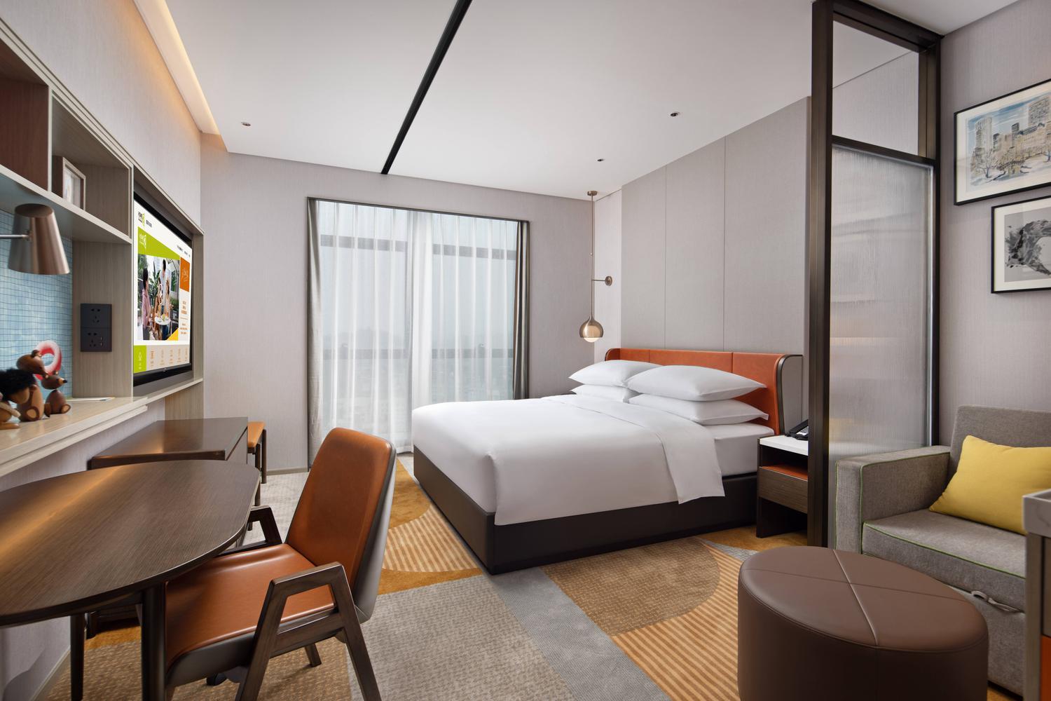 Room at HOME2 SUITES BY HILTON FOUZHOU CANGSHAN, FUZHOU