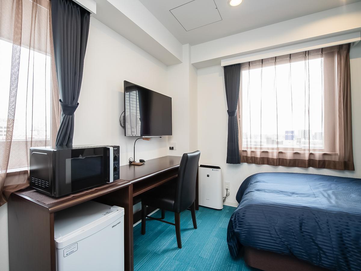 غرفة بسرير نصف مزدوج للمدخنين، Hotel Livemax Gifu Ekimae 4/4