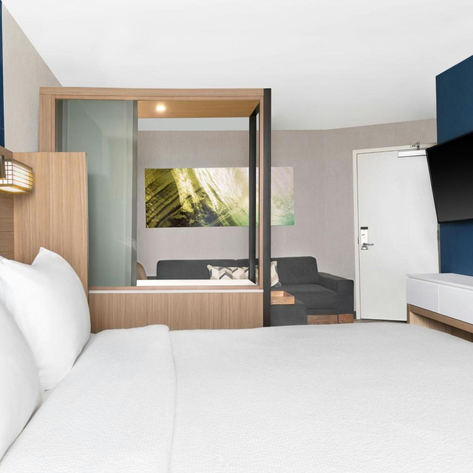 Suite, King Bed, Trundle Bed, Sofa, Accessible