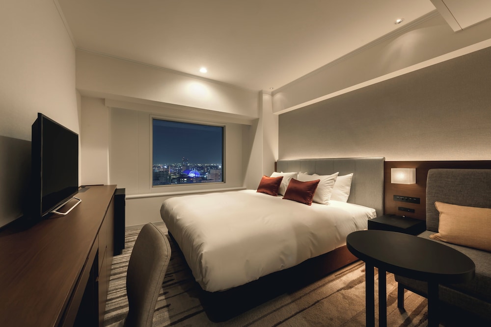 غرفة قياسية بسرير مزدوج بإطلالة على المدينة في طابق مرتفع، Ana Crowne Plaza Sapporo 2/5