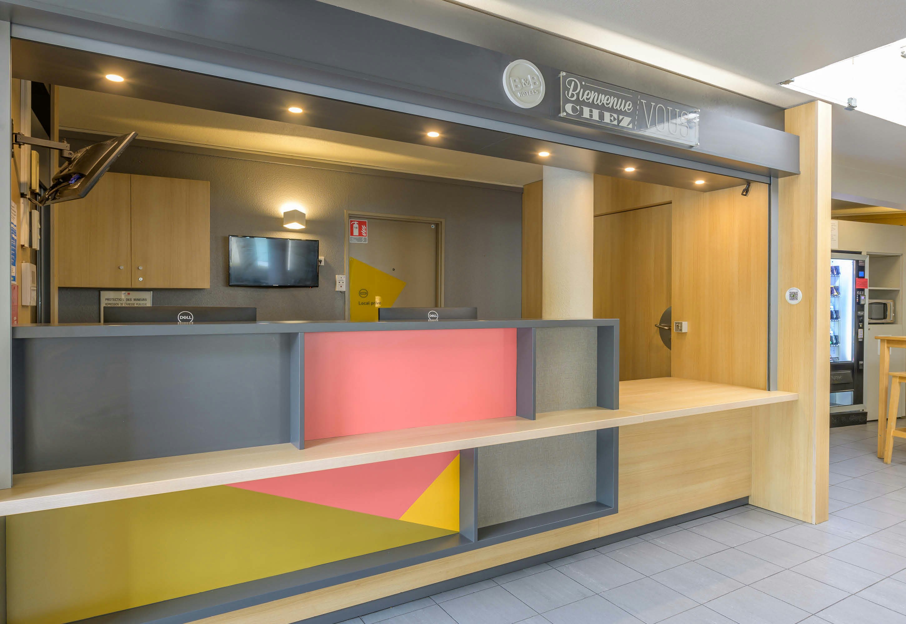 Lobby at B&B HOTEL Marne La Vallee Bussy, BUSSY SAINT GEORGES
