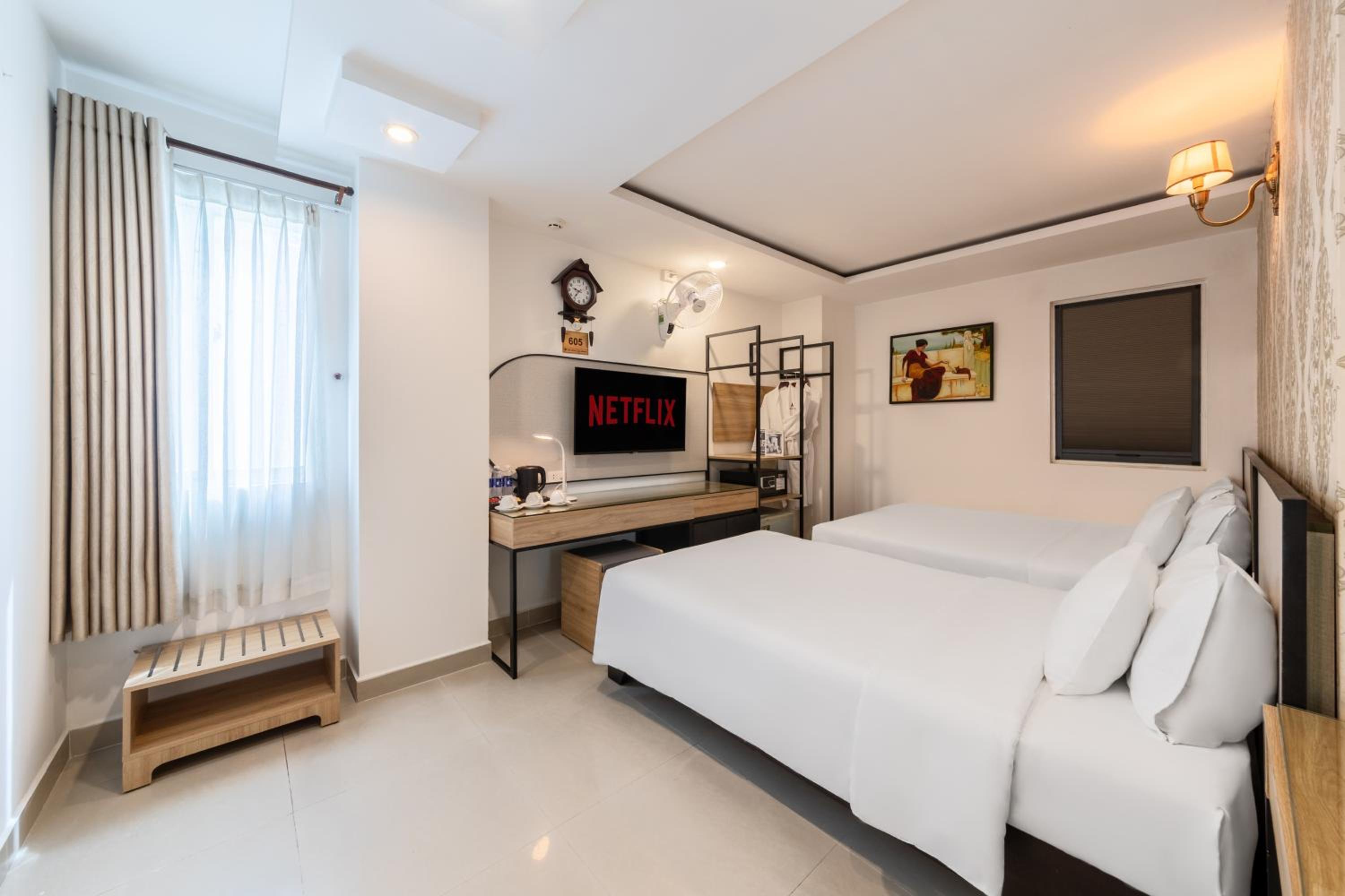 Family, 1 Double and 1 Single Bed