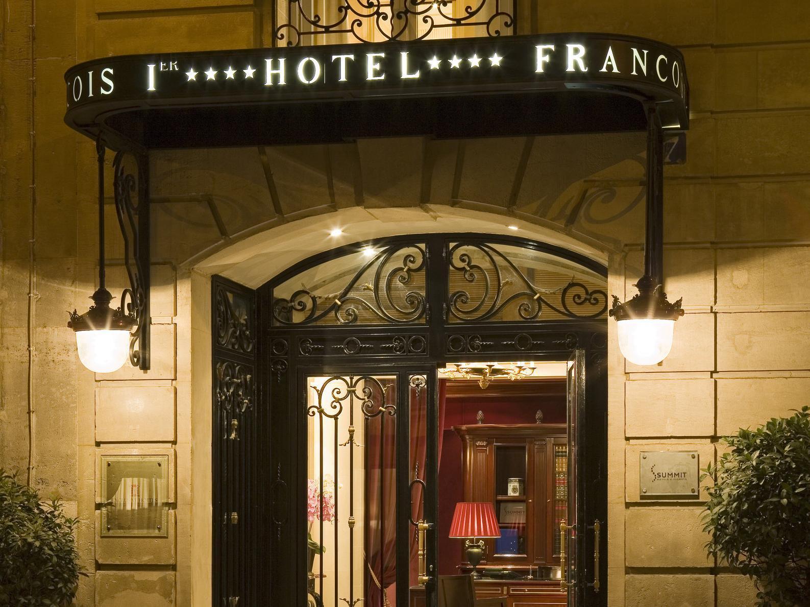 Lobby at Hotel Francois 1Er, PARIS