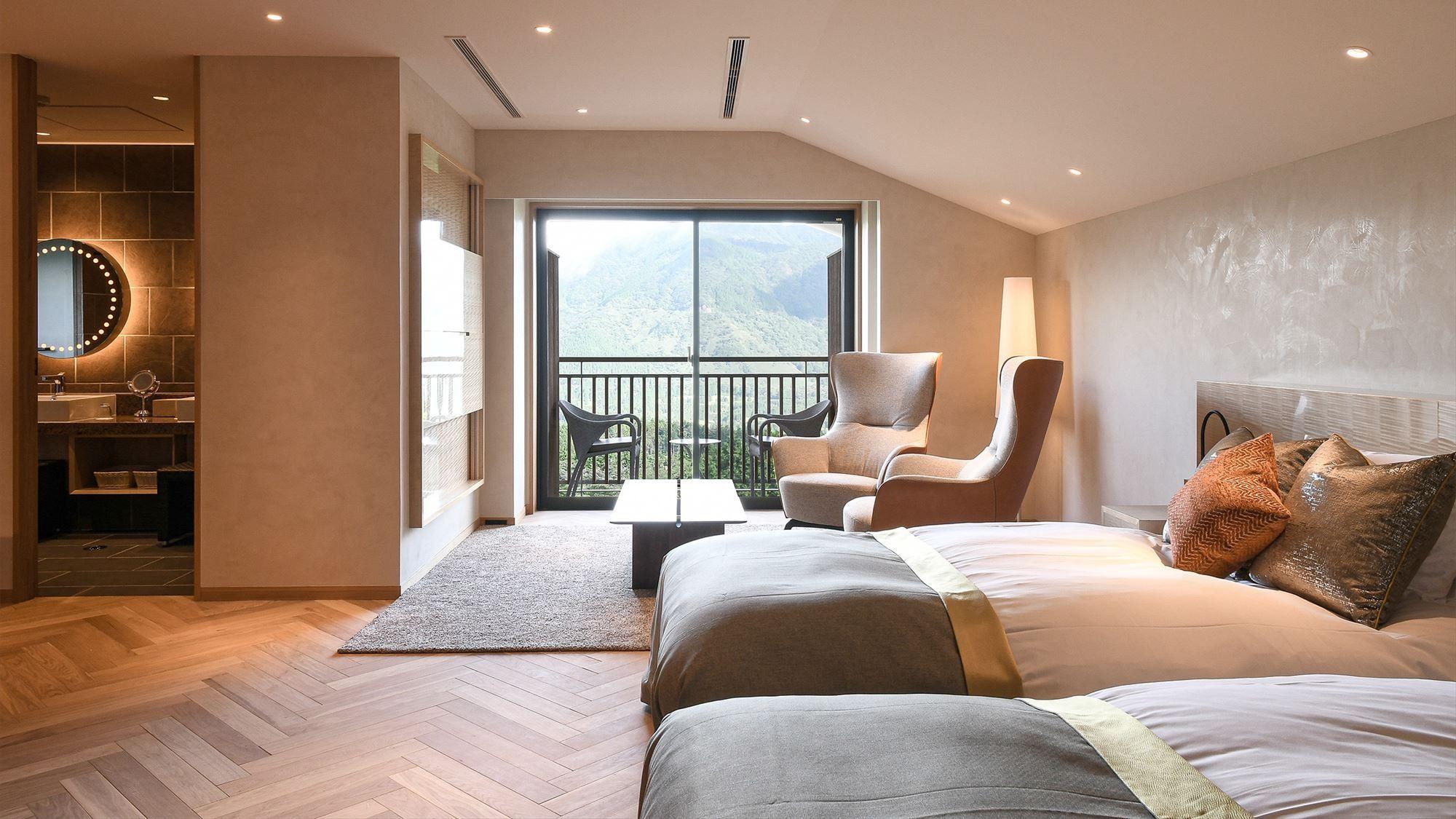 Deluxe, Residence, Moderate, Suite, Twin Beds, Mountain View