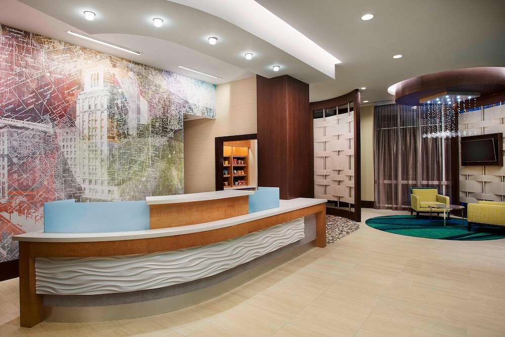 Lobby at Springhill Suites Houston Downtown/Convention Center, HOUSTON - TX