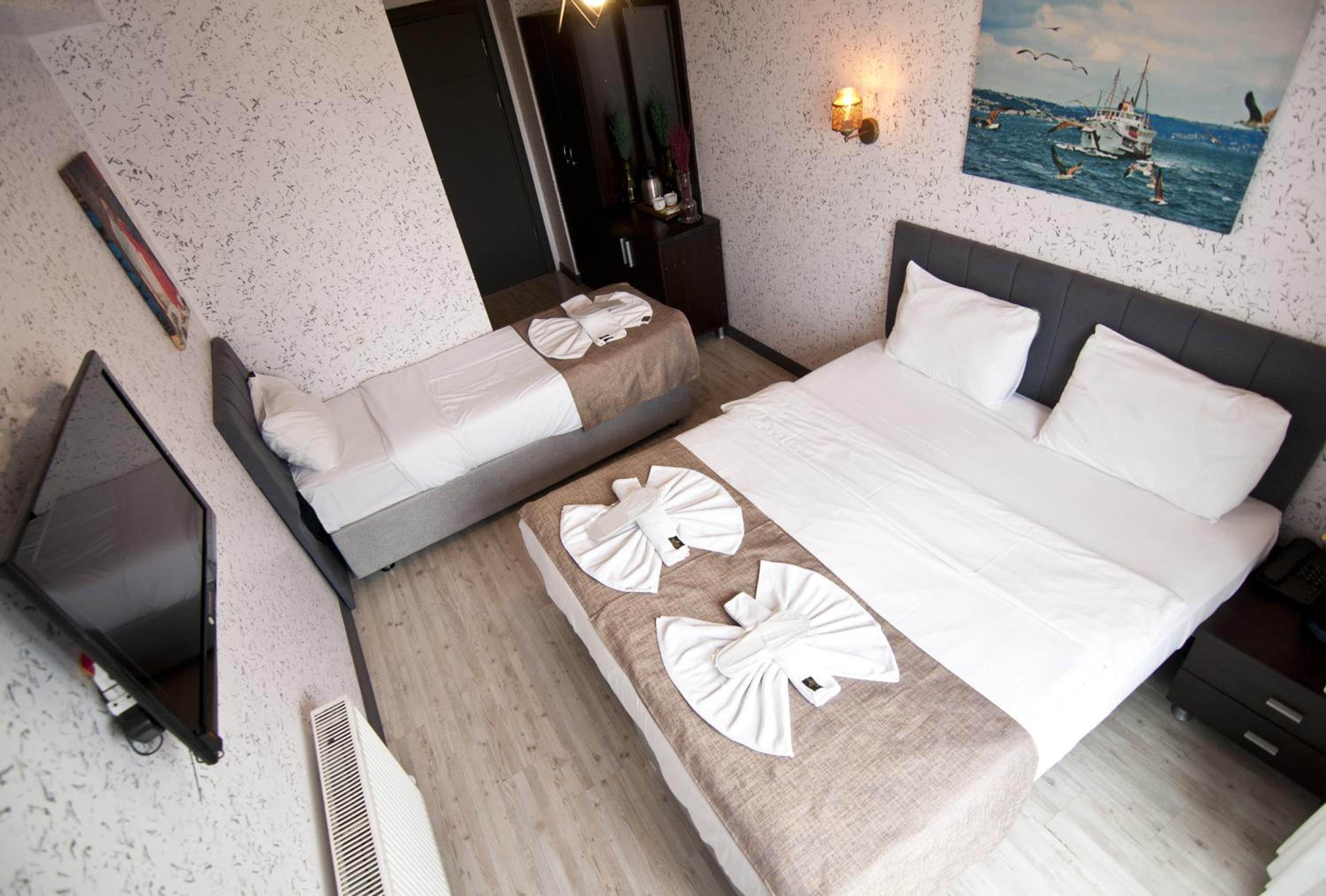 غرفة سوبيريور ثلاثية بإطلالة على البحر، Golden Horn Park Hotel 2/5