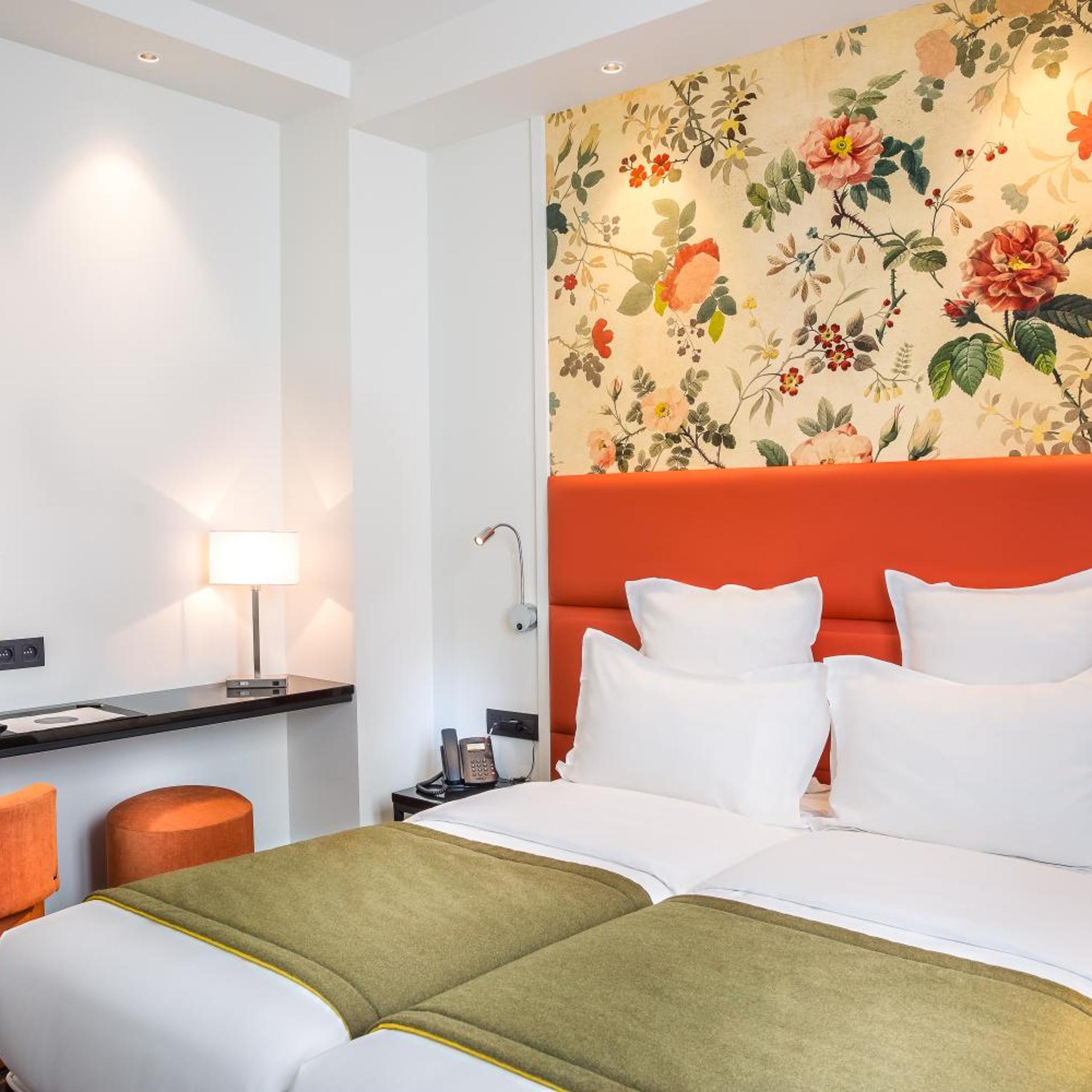 غرفة بسريرين منفصلين، Hotel Scarlett 3/10
