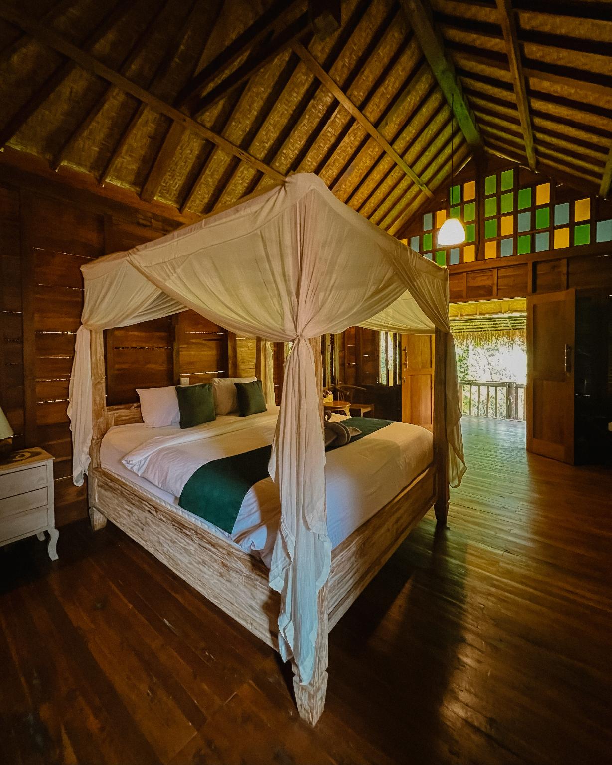 Wooden Bed