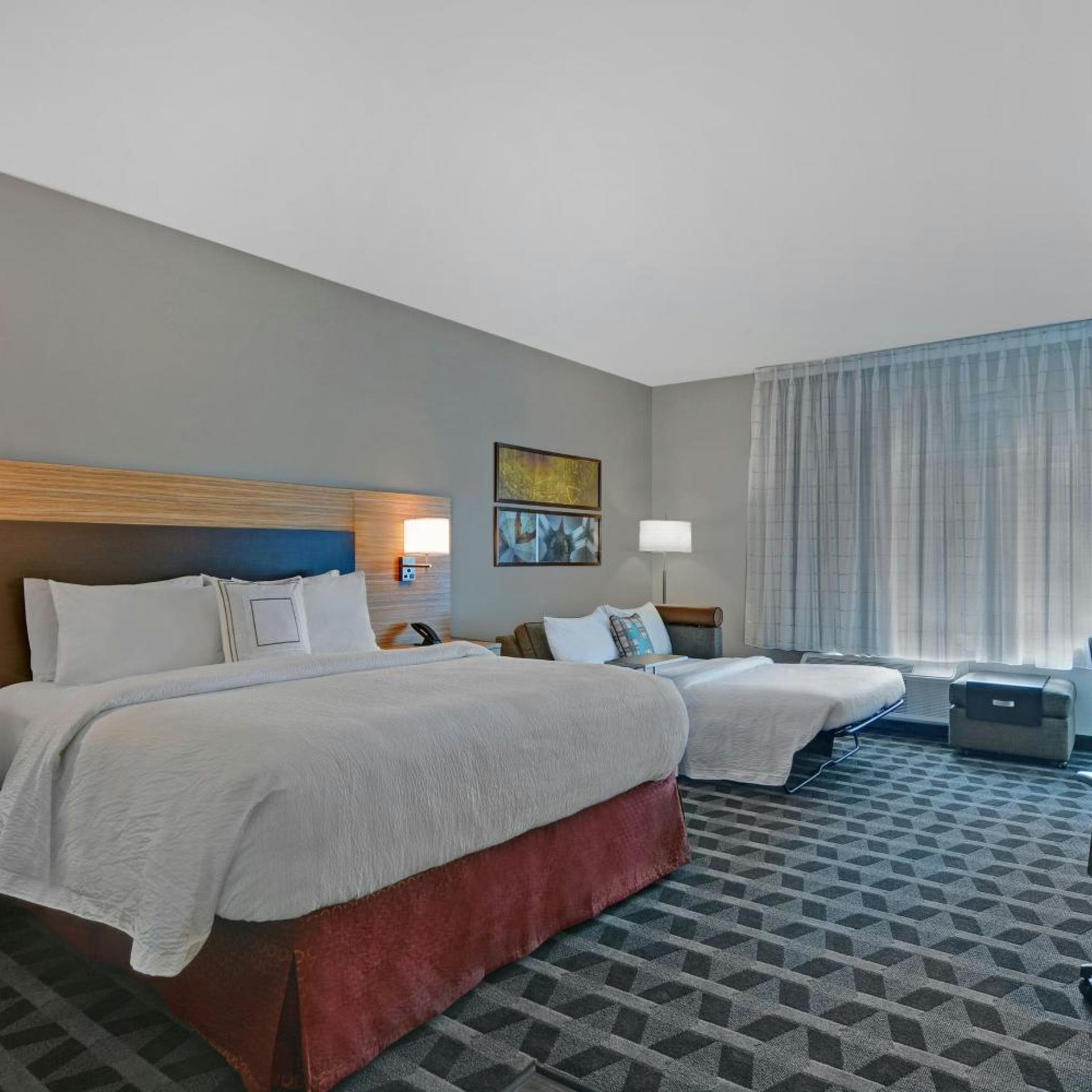 استوديو بسرير كينج بإطلالة على المدينة مع أريكة بحوض استحمام لذوي الإعاقة، TownePlace Suites by Marriott Jacksonville East 3/7