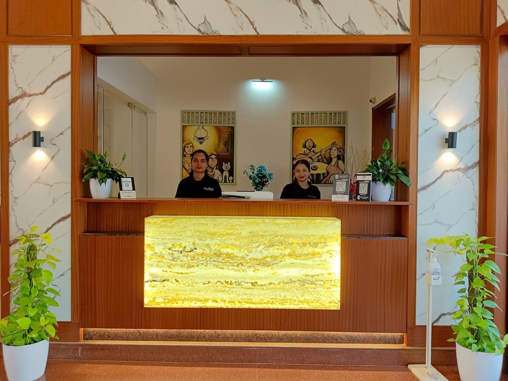Lobby at Goa Villagio Resort & Spa, Fatona