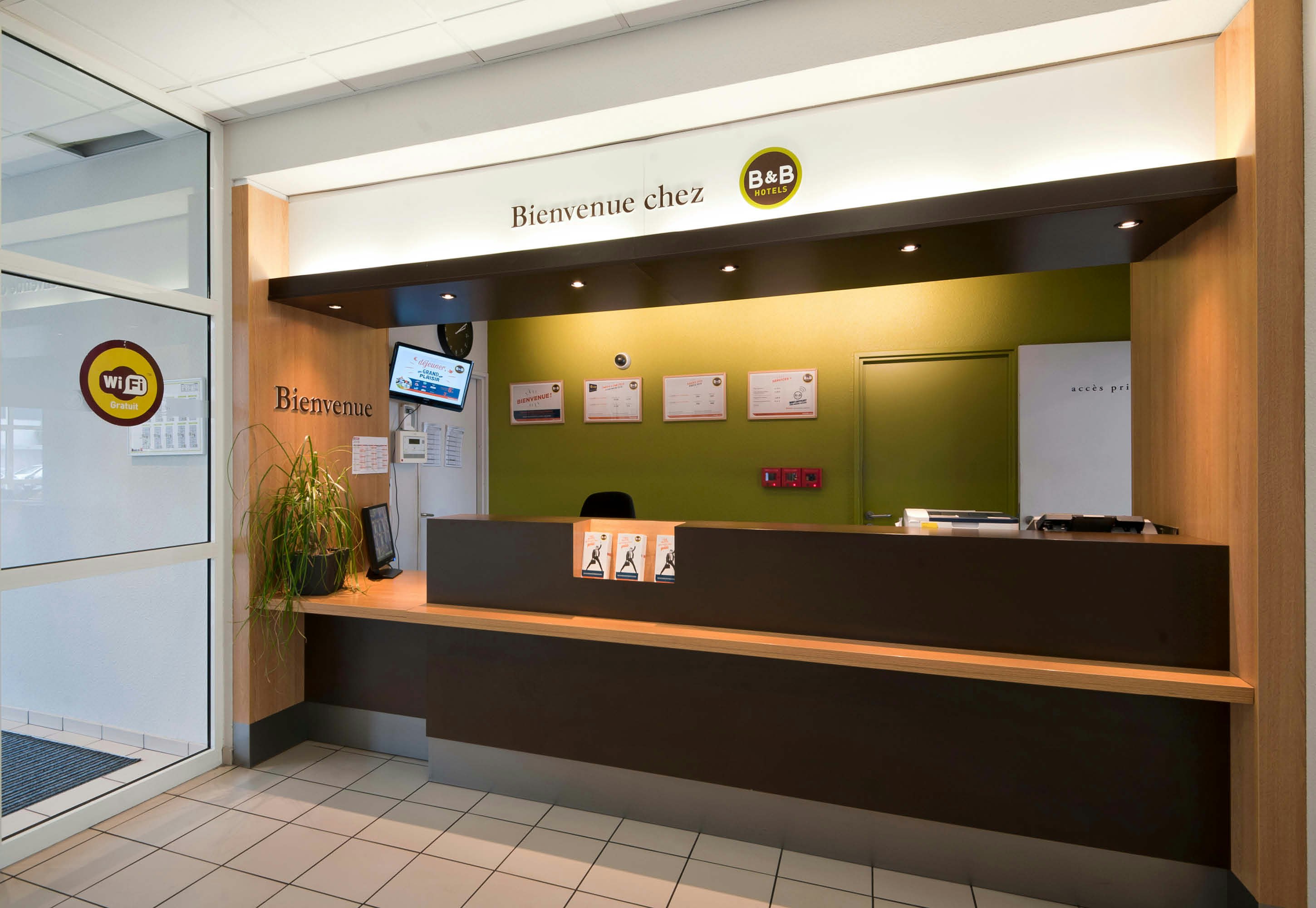 Lobby at B&B Hotel Grenoble Centre Alpexpo, GRENOBLE